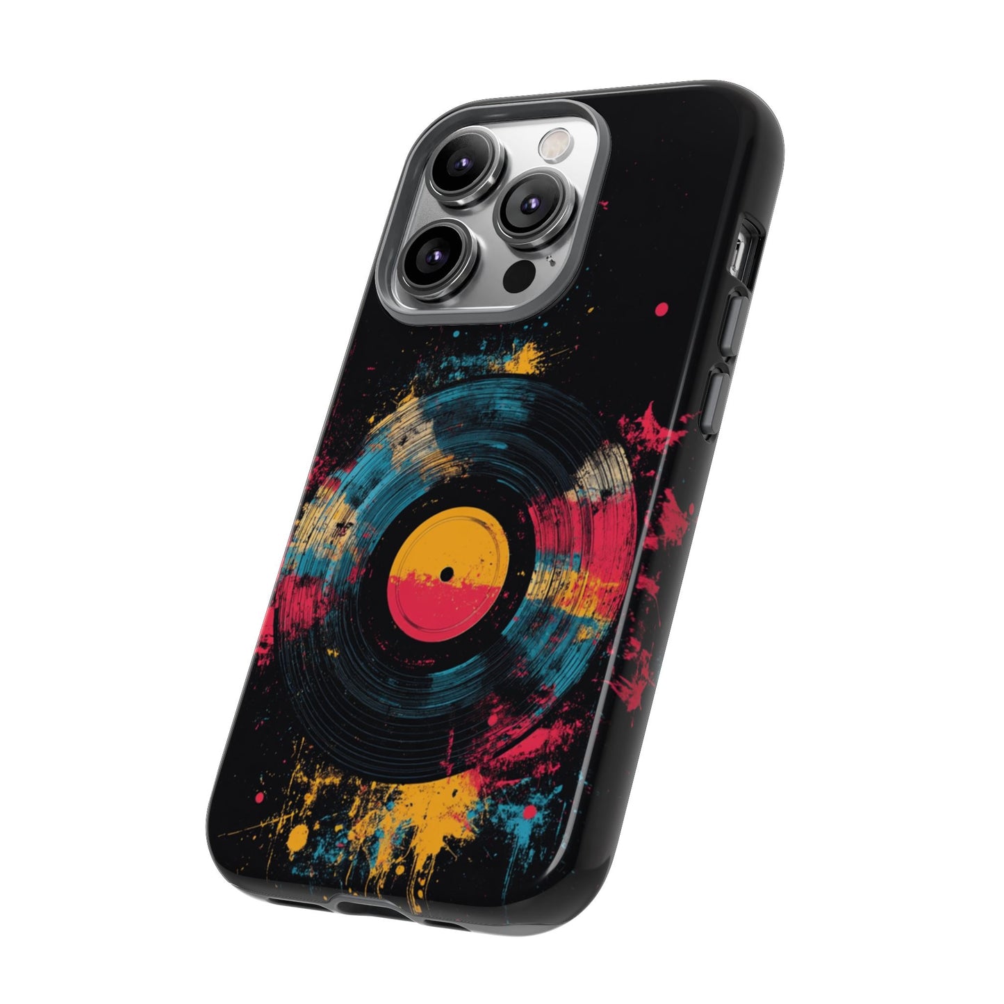 Vibrant Vinyl Record Phone Case - iPhone, Google Pixel, Samsung Galaxy