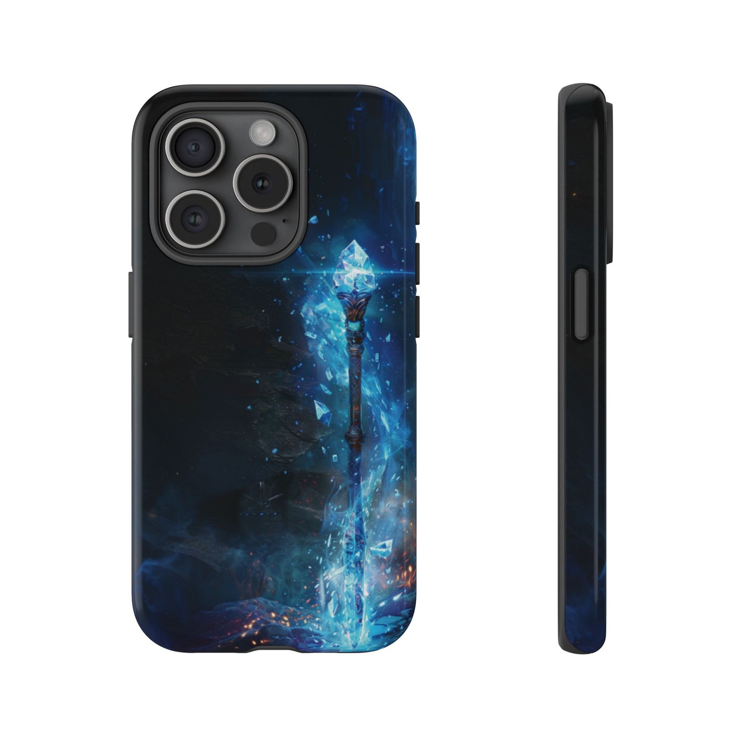 Frozen Arcane Staff Phone Case – iPhone, Google Pixel, Samsung Galaxy