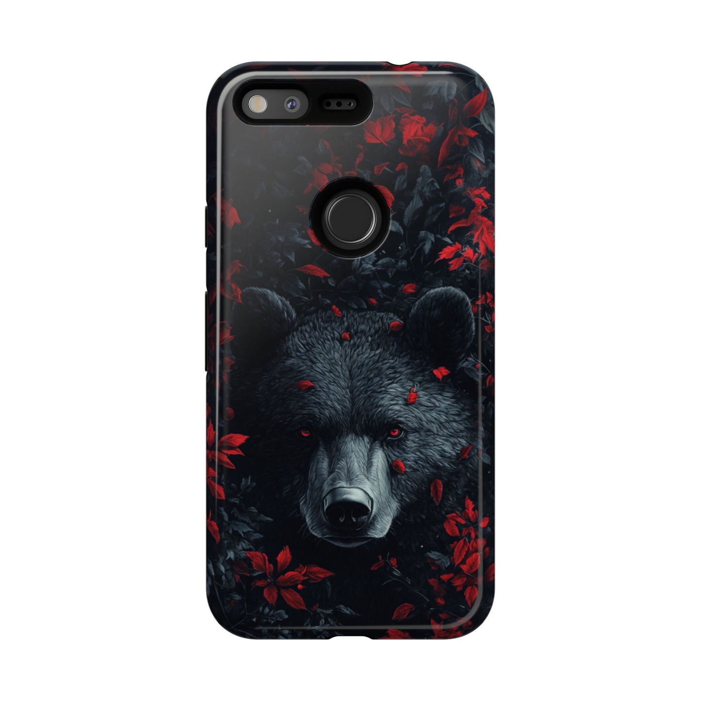 Crimson Bear Thicket – Tough Google Pixel Case