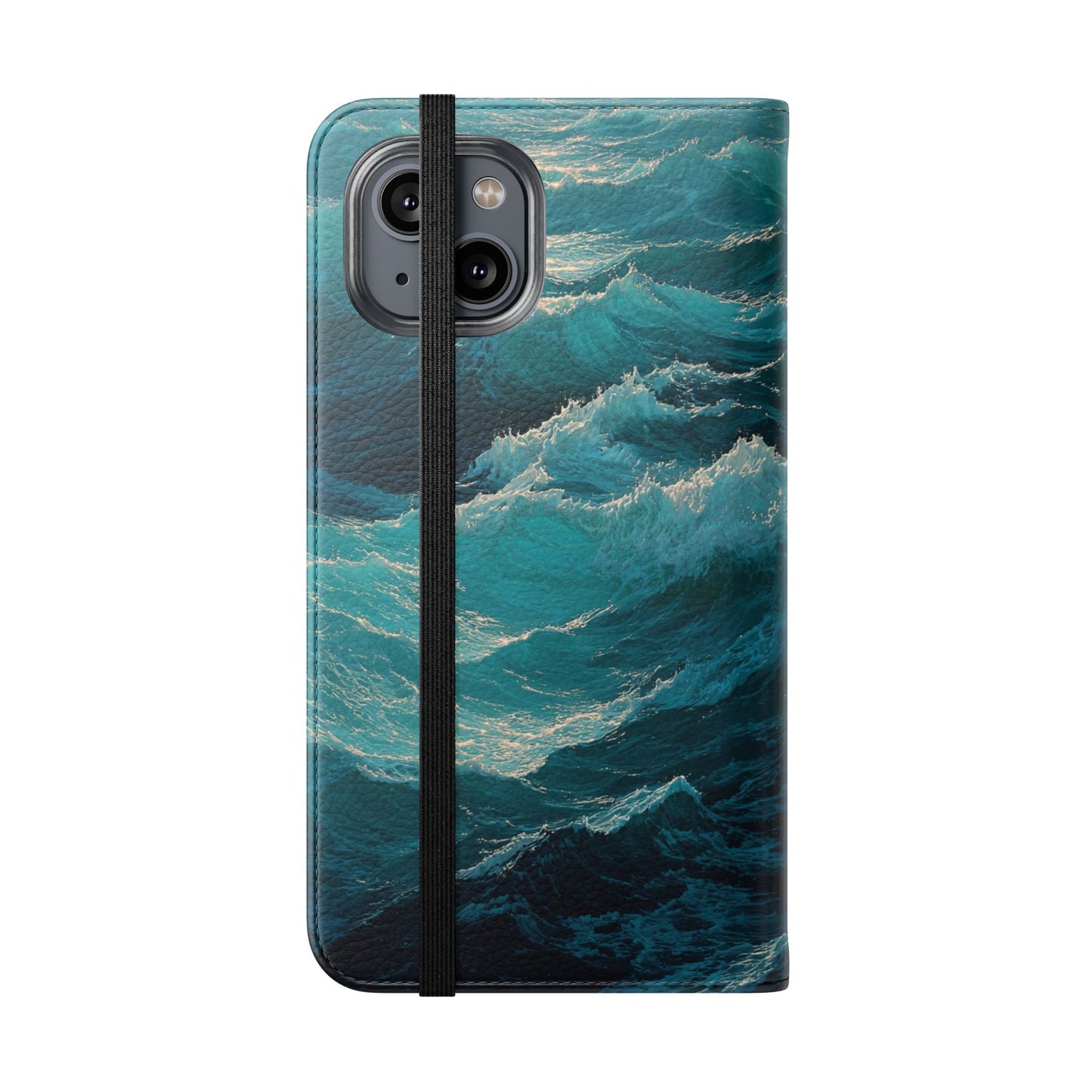 Ocean Waves - Wallet Flip Case