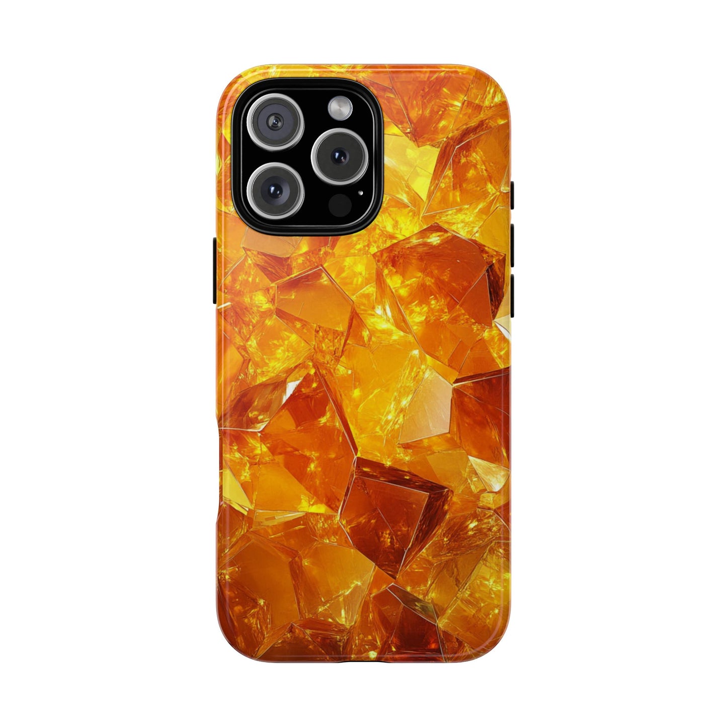 Amber Crystal Shards – Tough iPhone Case
