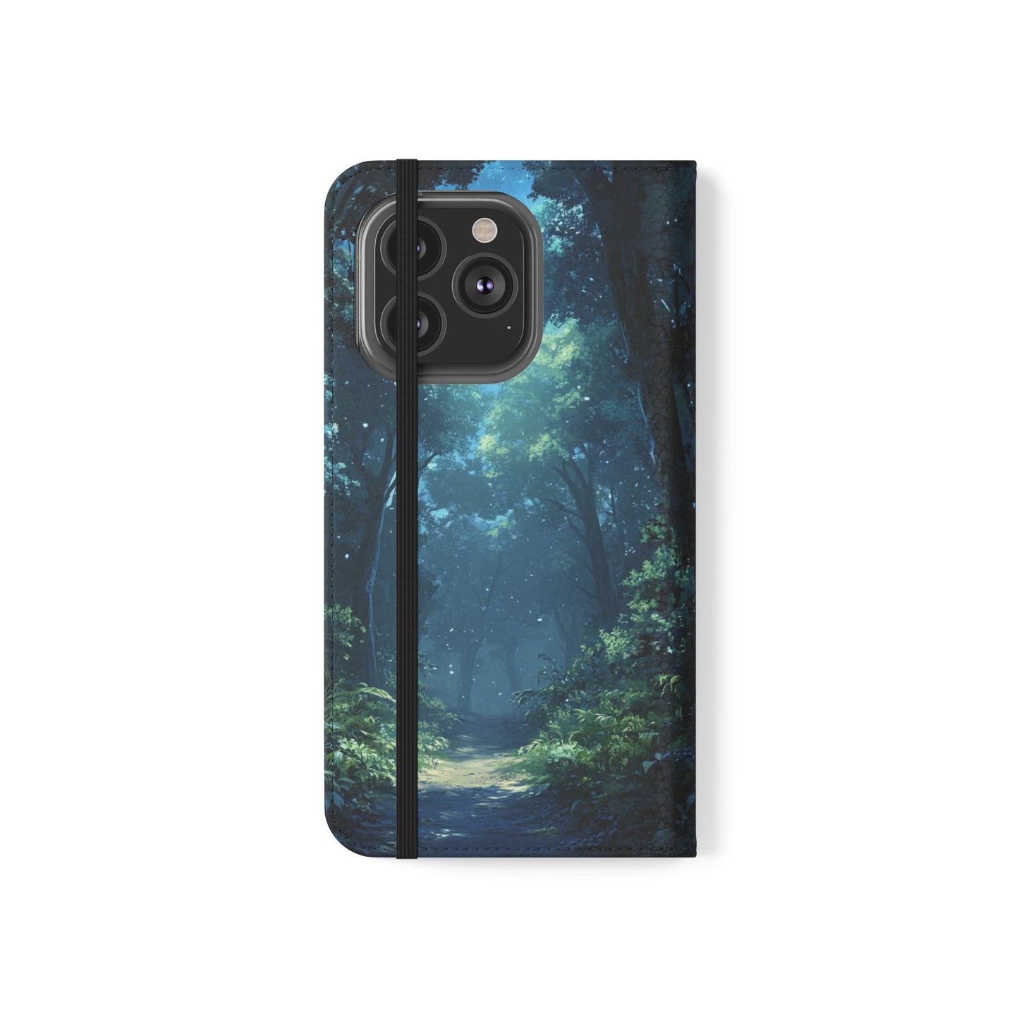 Mystical Forest Path - Wallet Flip Case