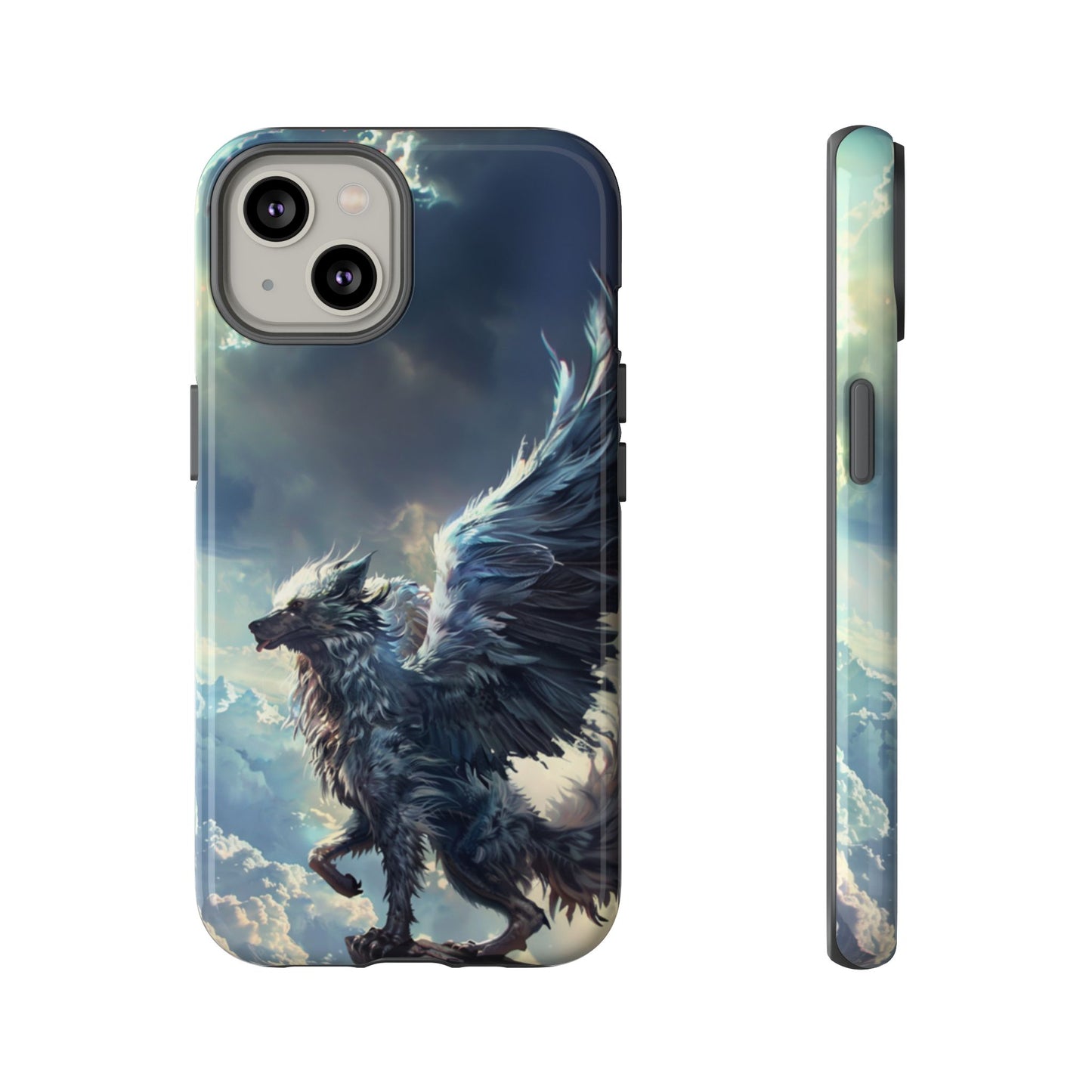 Winged Wolf Protector - iPhone, Google Pixel, Samsung Galaxy