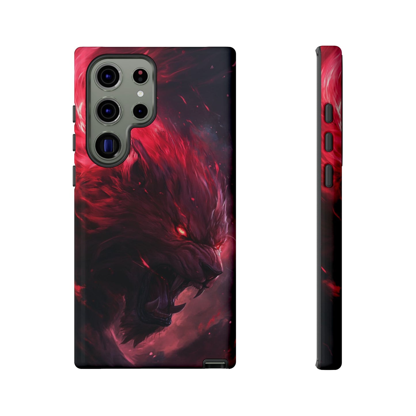 Fiery Wolf Spirit – Tough Samsung Galaxy Case