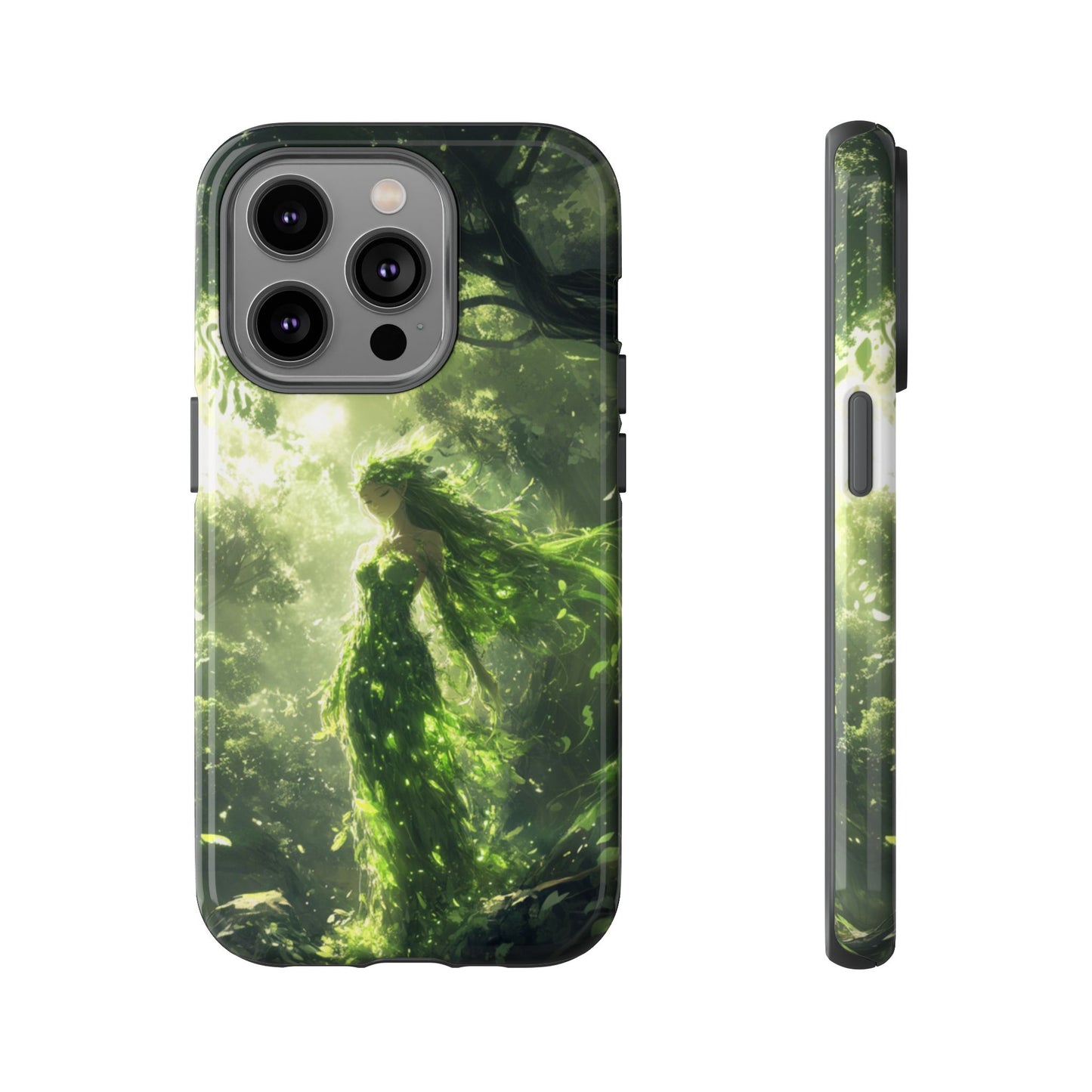 Verdant Forest Spirit - Tough iPhone Case