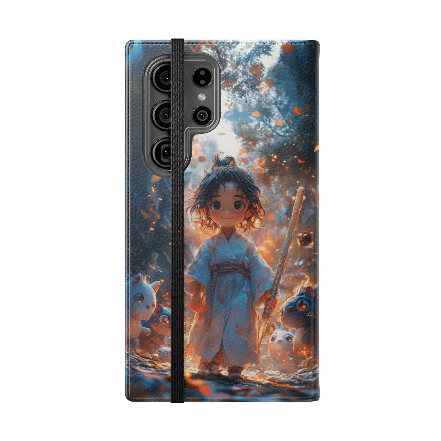 Forest Spirit Child - Wallet Flip Case