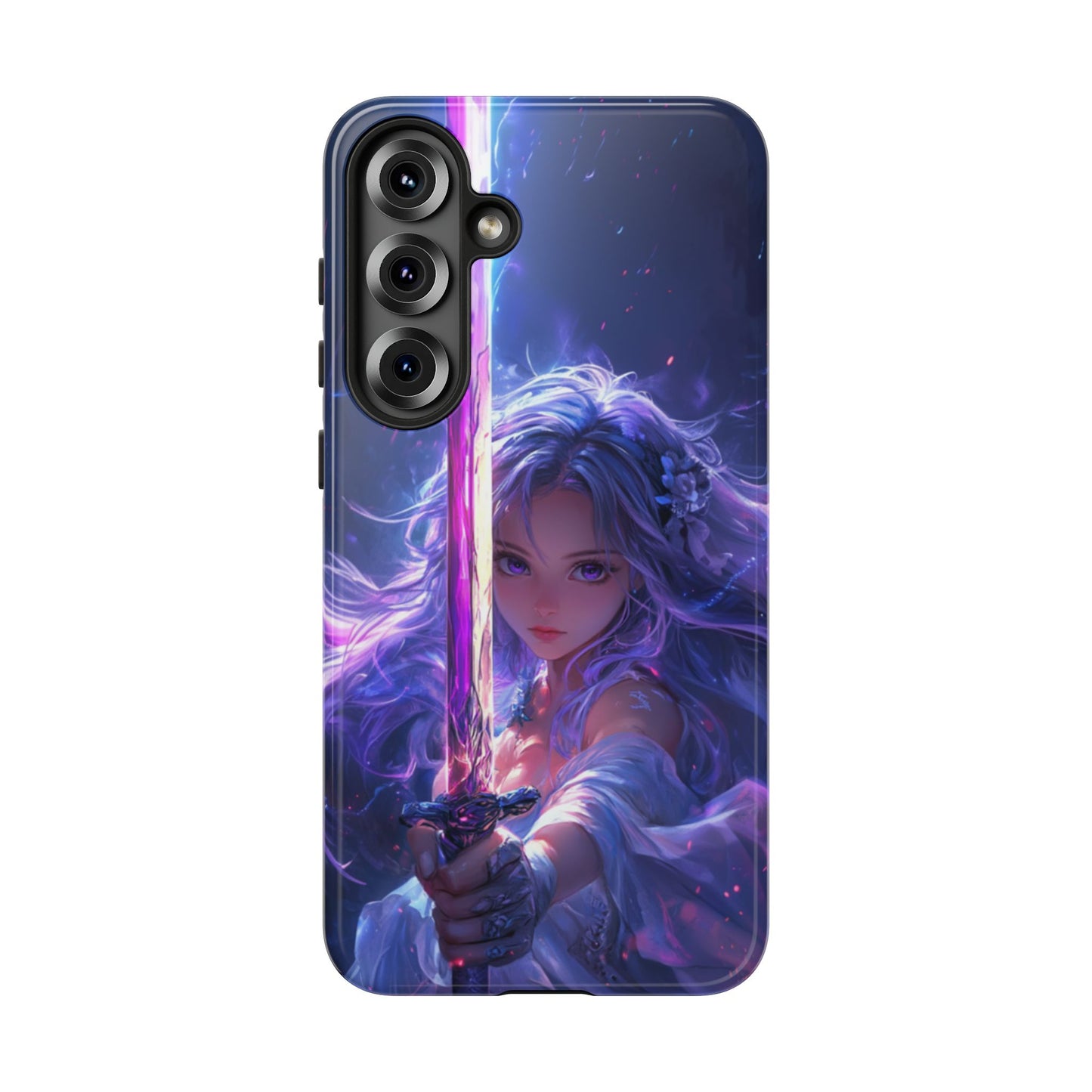 Violet Blade Warrior – Tough Samsung Galaxy Case
