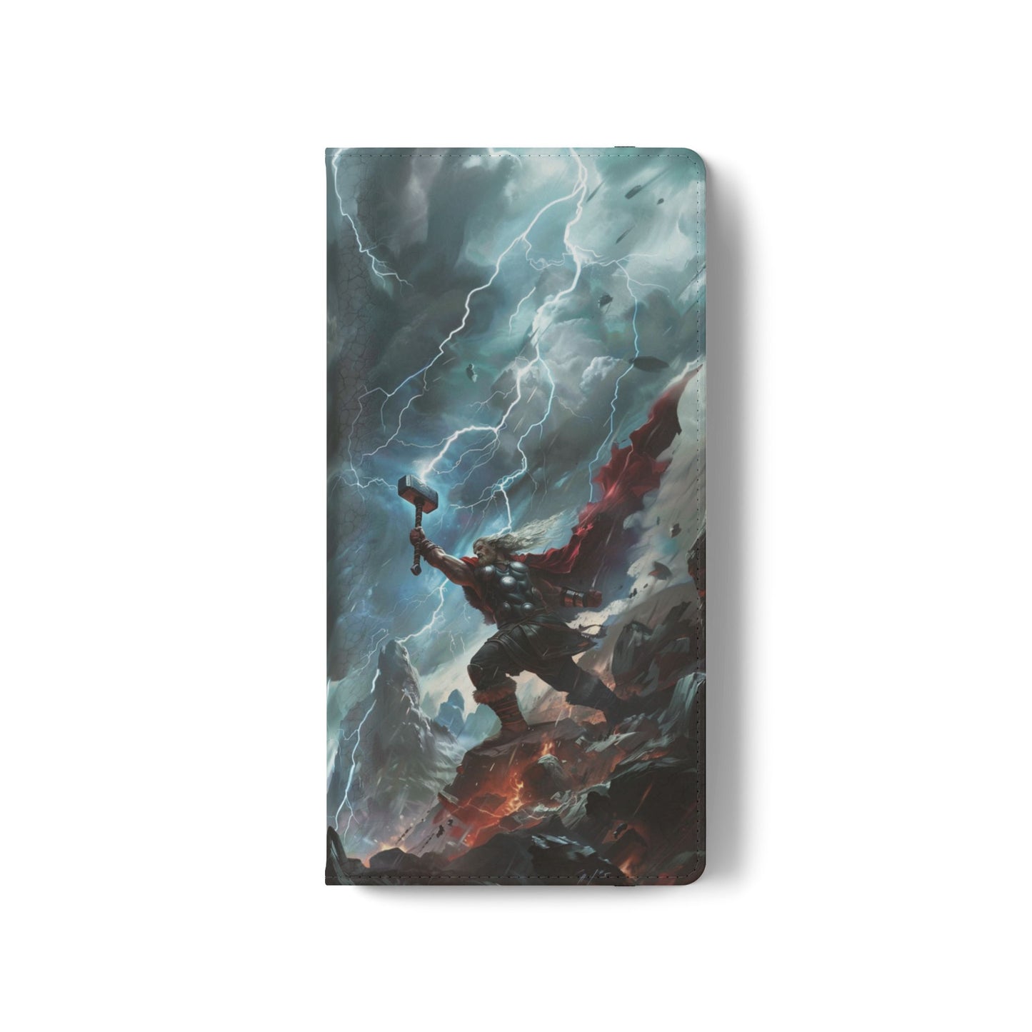 Thor Lightning Storm - Wallet Flip Case