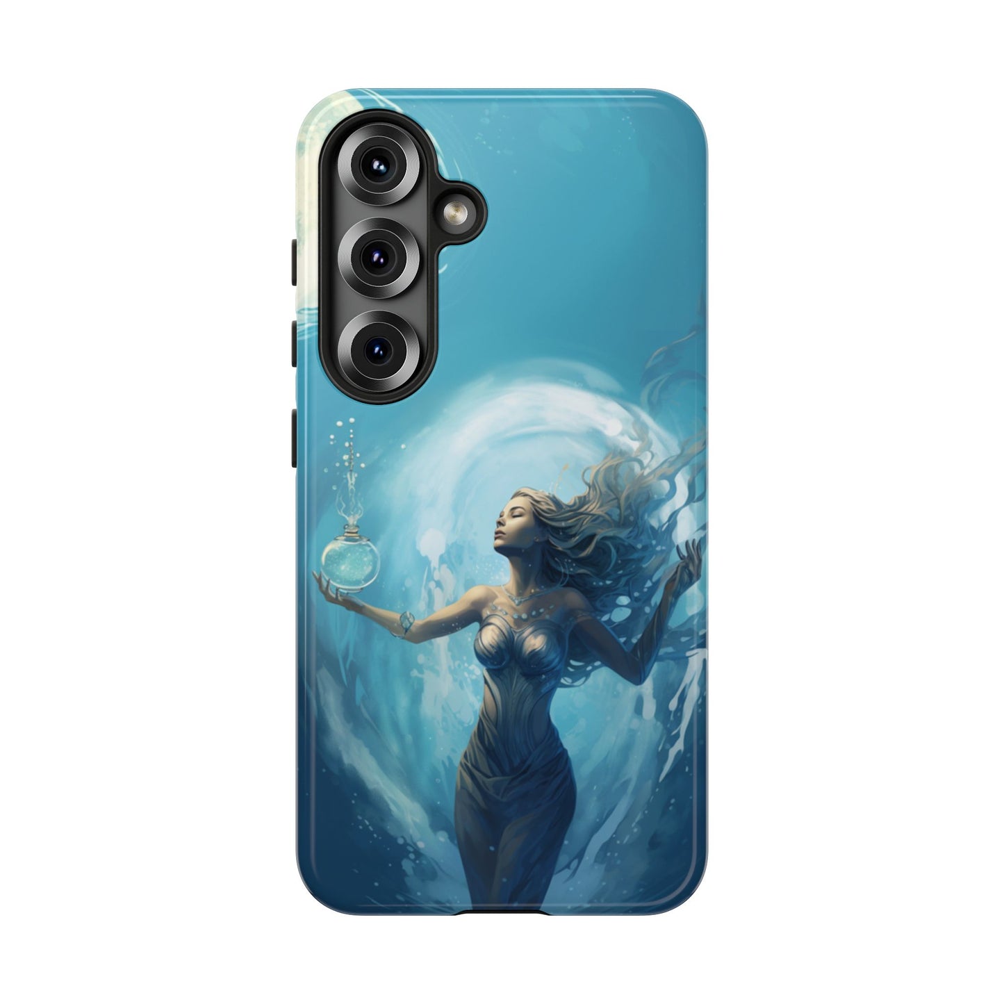 Aquarius Lunar Water Bearer Phone Case – iPhone, Google Pixel, Samsung Galaxy