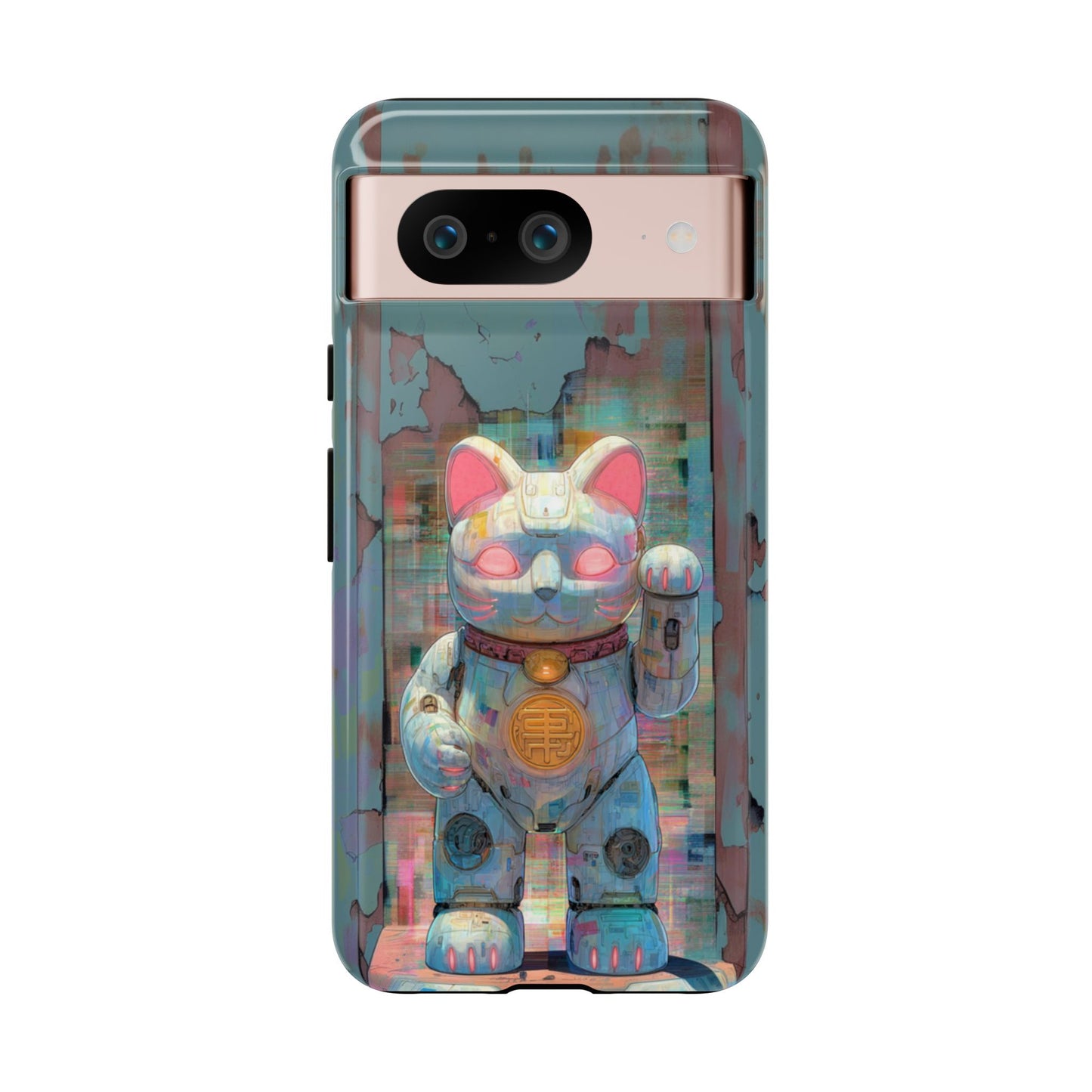 Cyber Lucky Cat - Tough Google Pixel Case