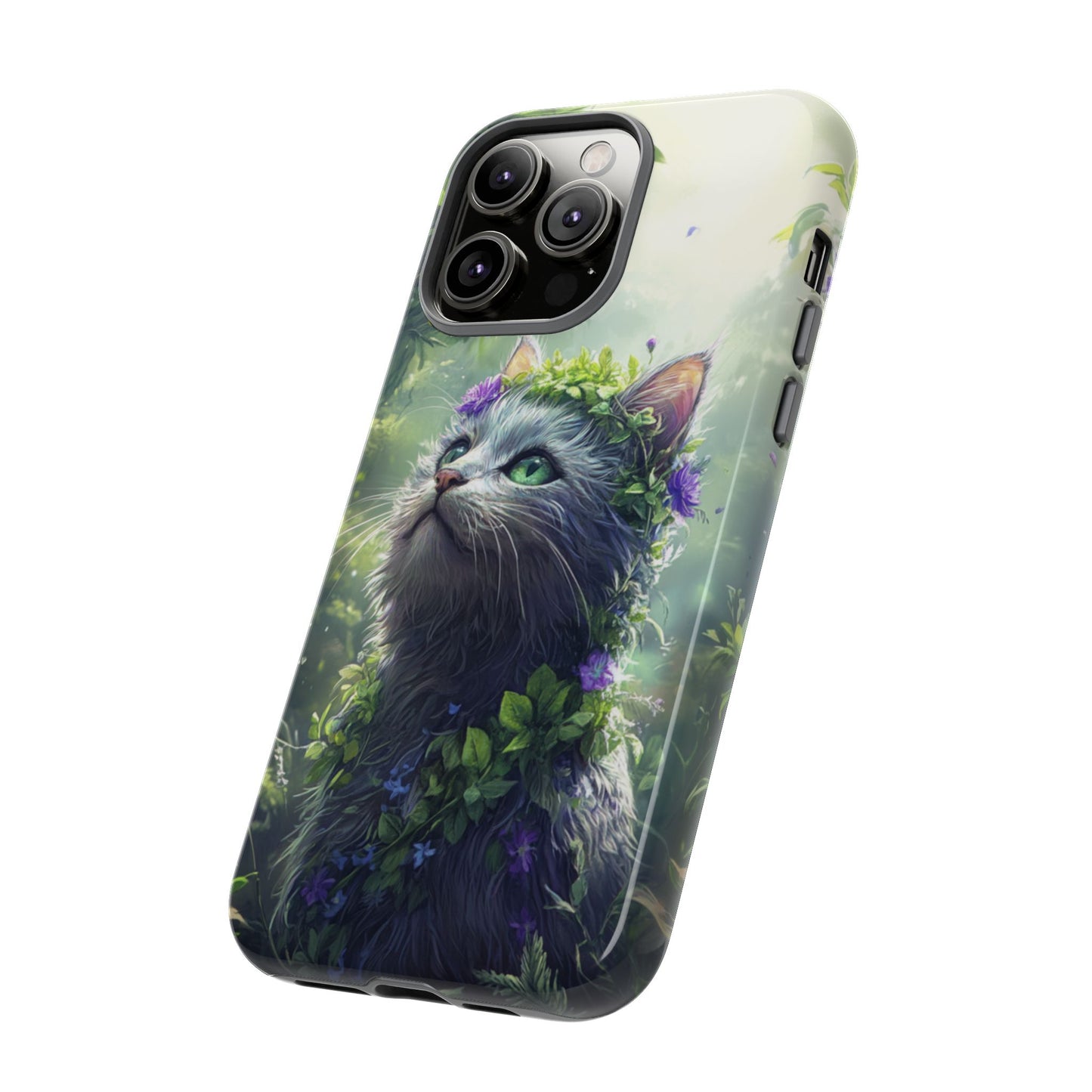 Nature’s Guardian Cat Phone Case – iPhone, Google Pixel, Samsung Galaxy