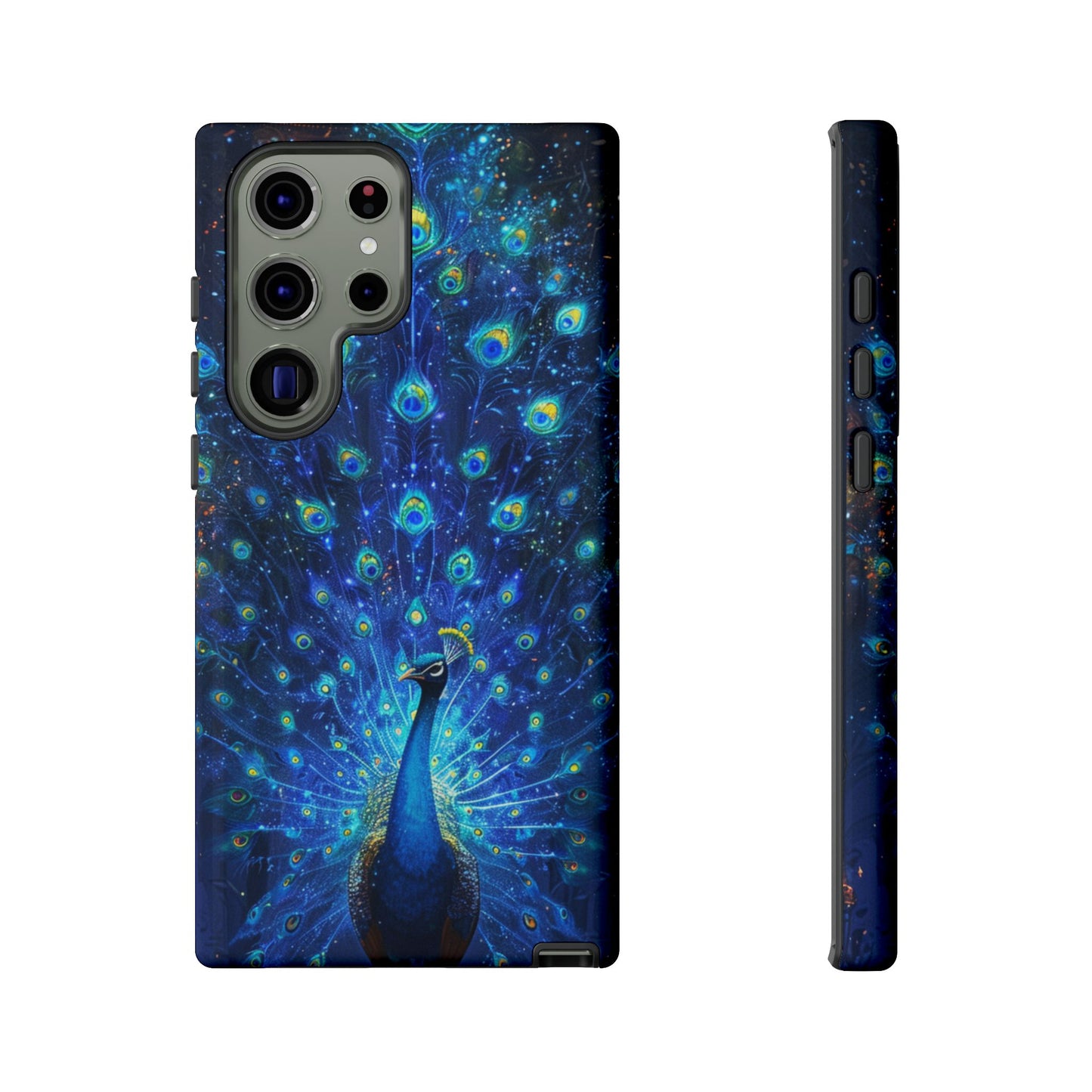 Starlit Peacock Majesty – Tough Samsung Galaxy Case