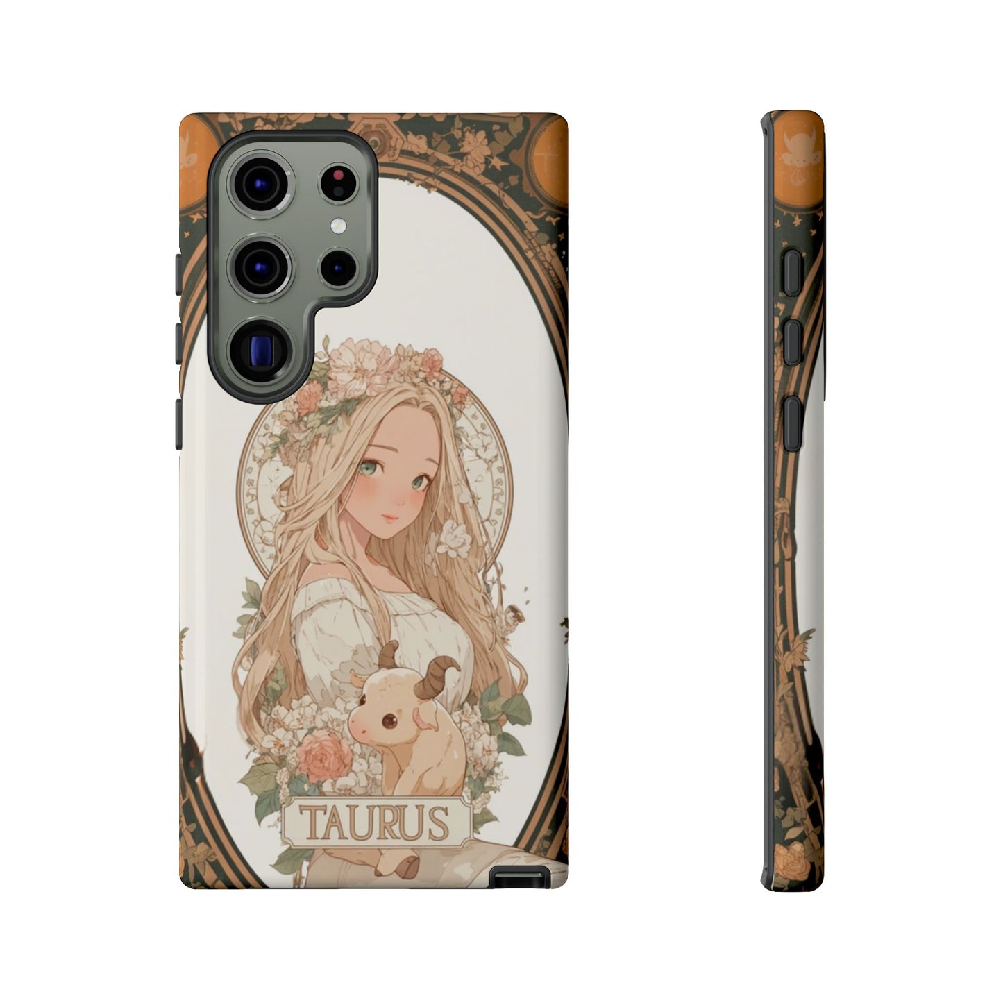 Taurus Floral Maiden - Tough Samsung Galaxy Case