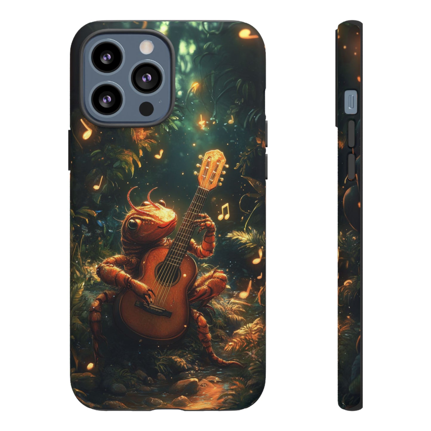 Serenade Forest Guitarist - Tough iPhone Case