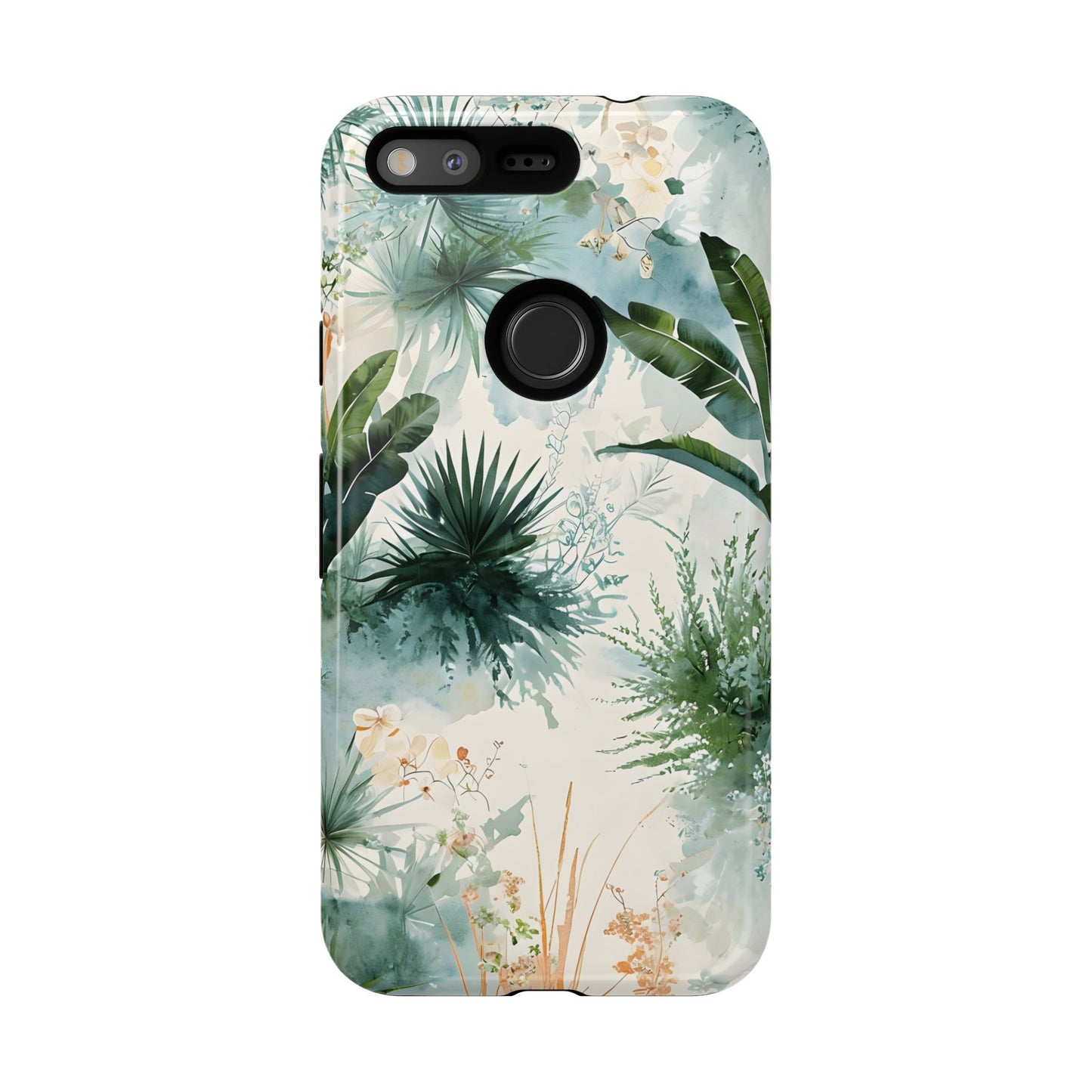Tropical Botanical Watercolor - Tough Google Pixel Case