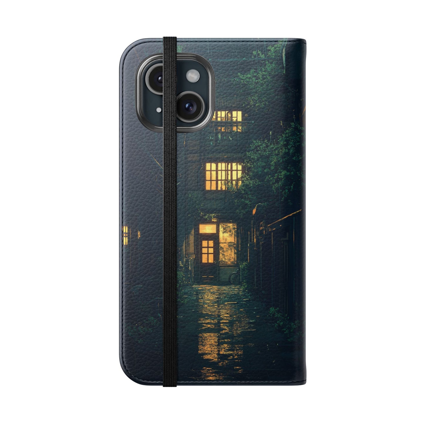 Rainy Alley - Wallet Flip Case