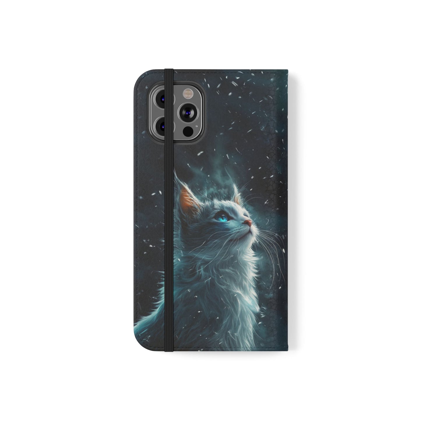 Winter Cat - Wallet Flip Case