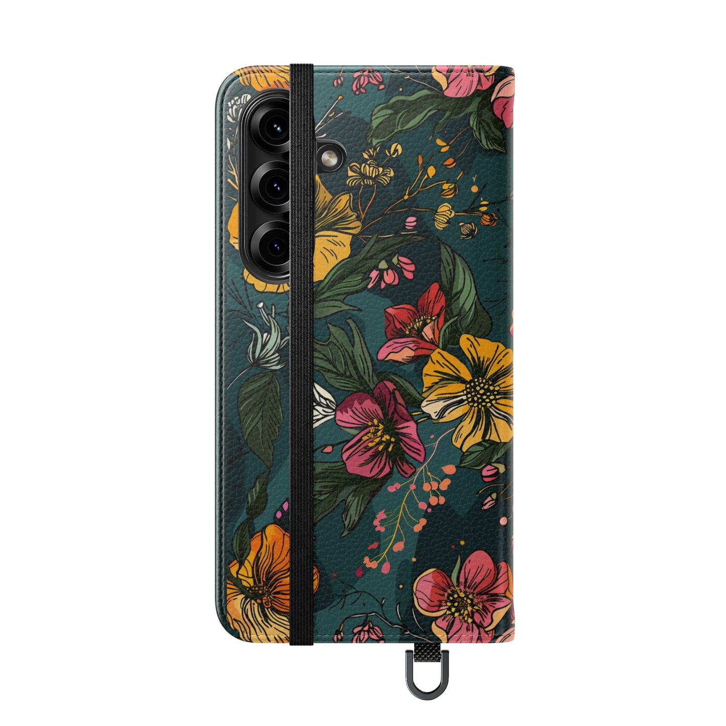 Vintage Floral Bloom - Wallet Flip Case
