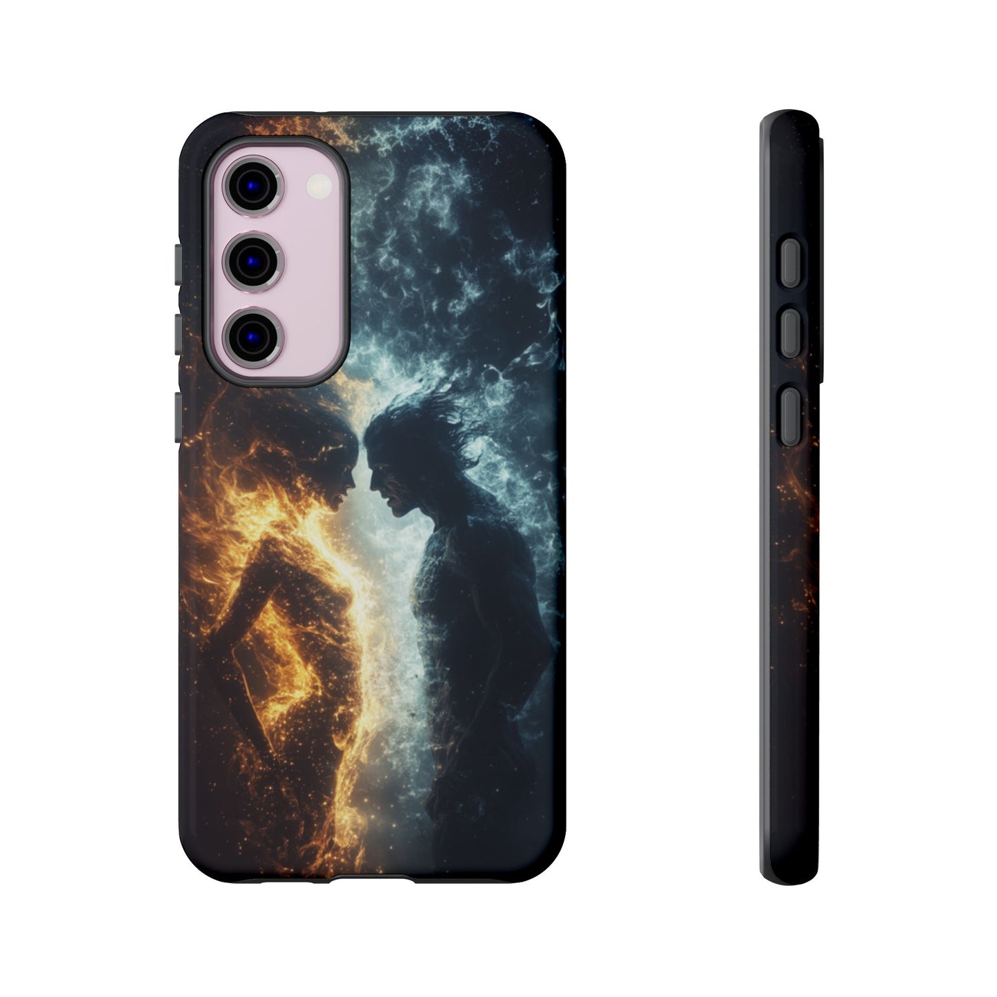 Fire & Frost Lovers - Tough Samsung Galaxy Case