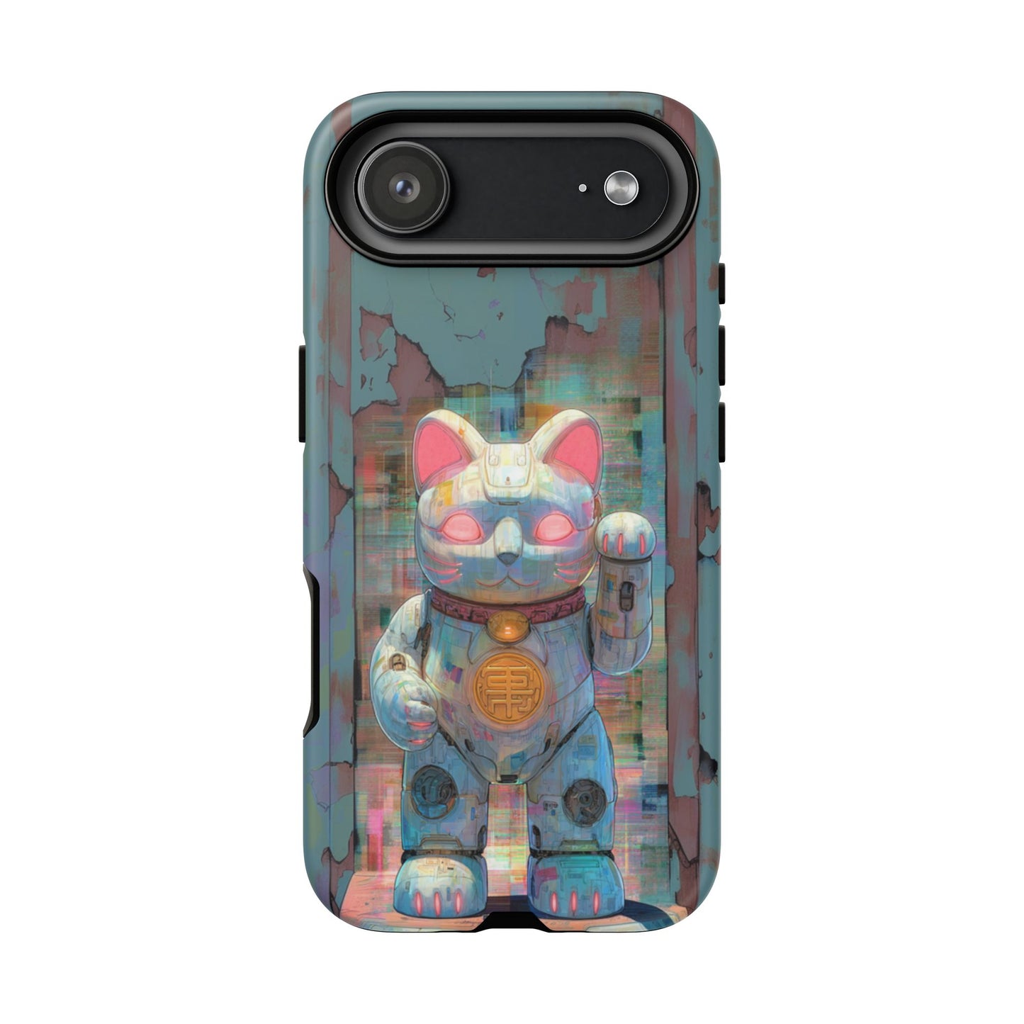 Cyber Lucky Cat - Tough iPhone Case