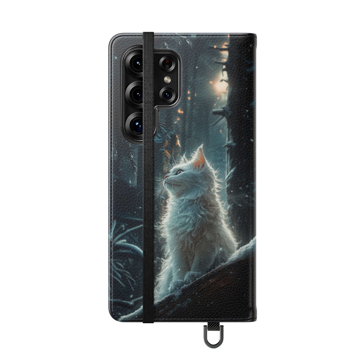 Winter Spirit Cat - Wallet Flip Case