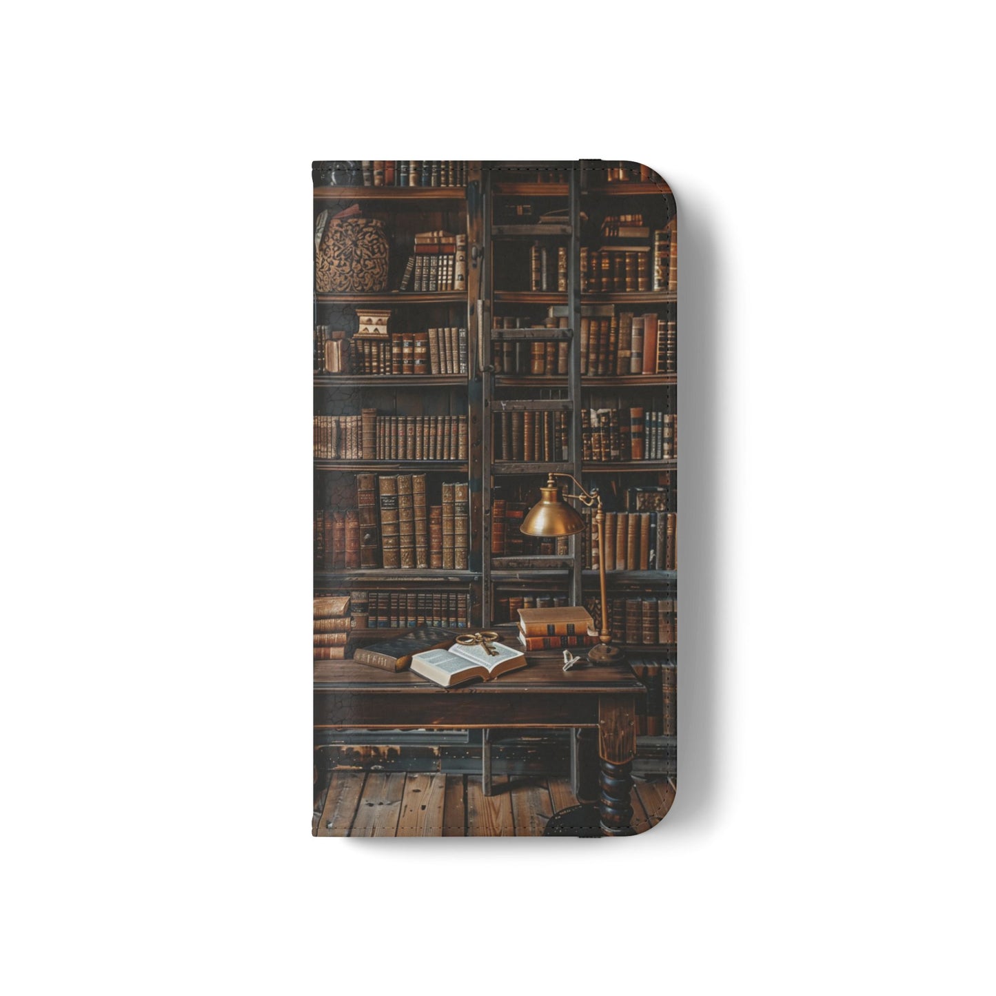 Old World Study - Wallet Flip Case