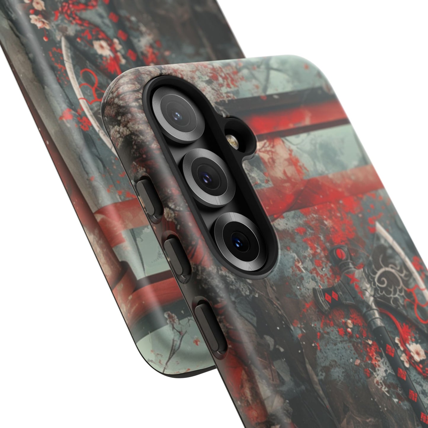 Sakura Warrior Axe - Tough Samsung Galaxy Case