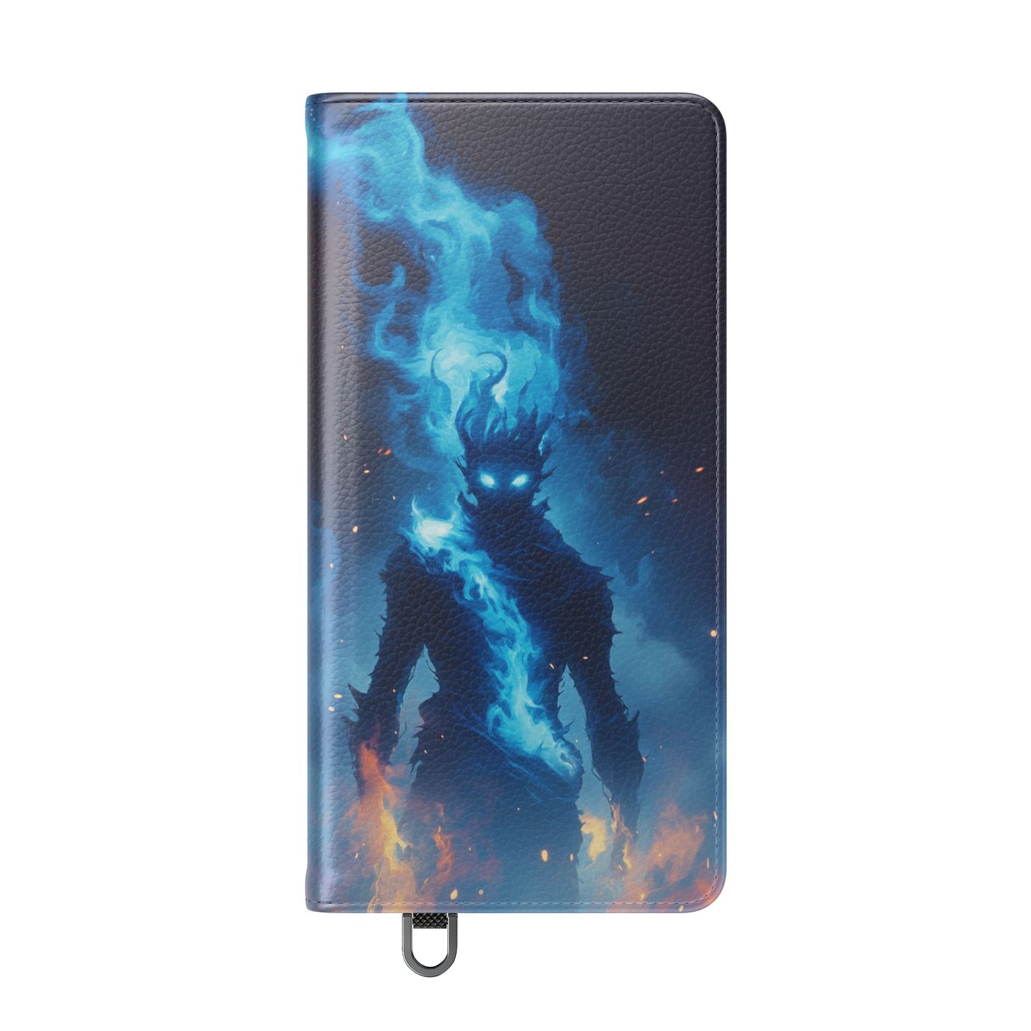 Blue Flame Spirit - Wallet Flip Case
