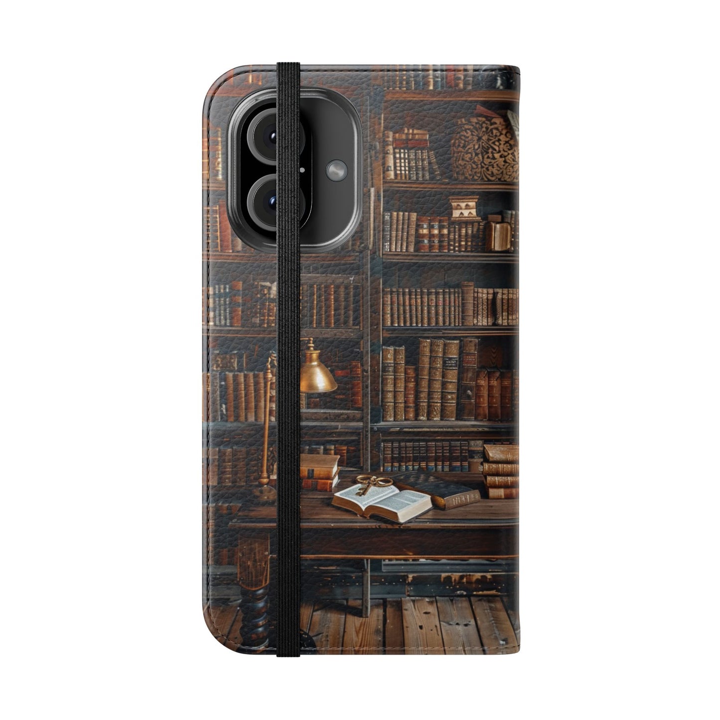Old World Study - Wallet Flip Case