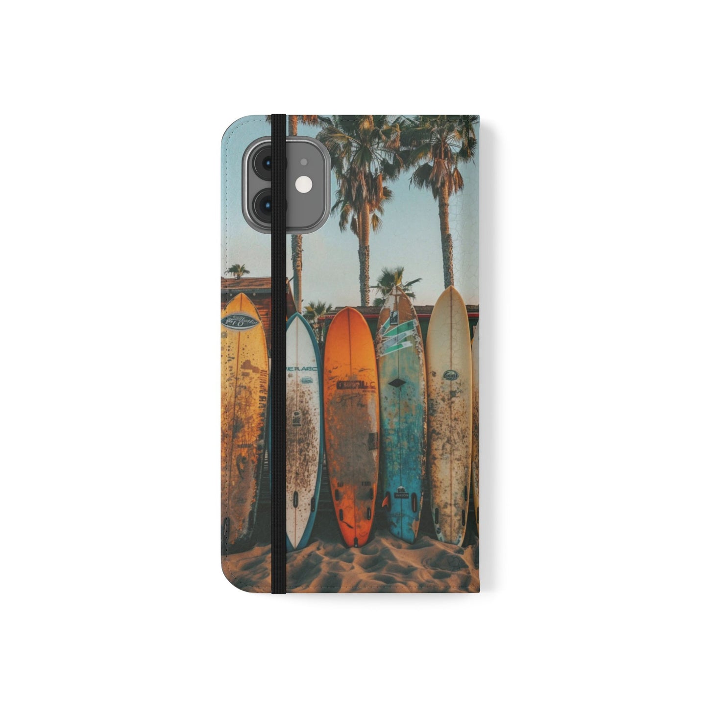 Beach Surfboards - Wallet Flip Case