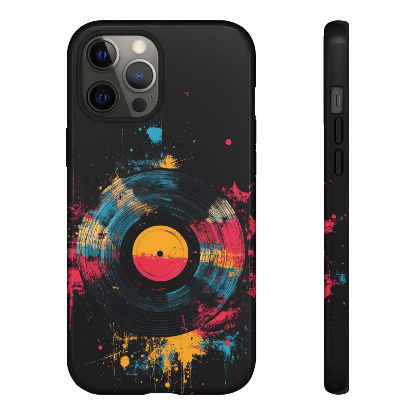 Vibrant Vinyl Record Phone Case - iPhone, Google Pixel, Samsung Galaxy