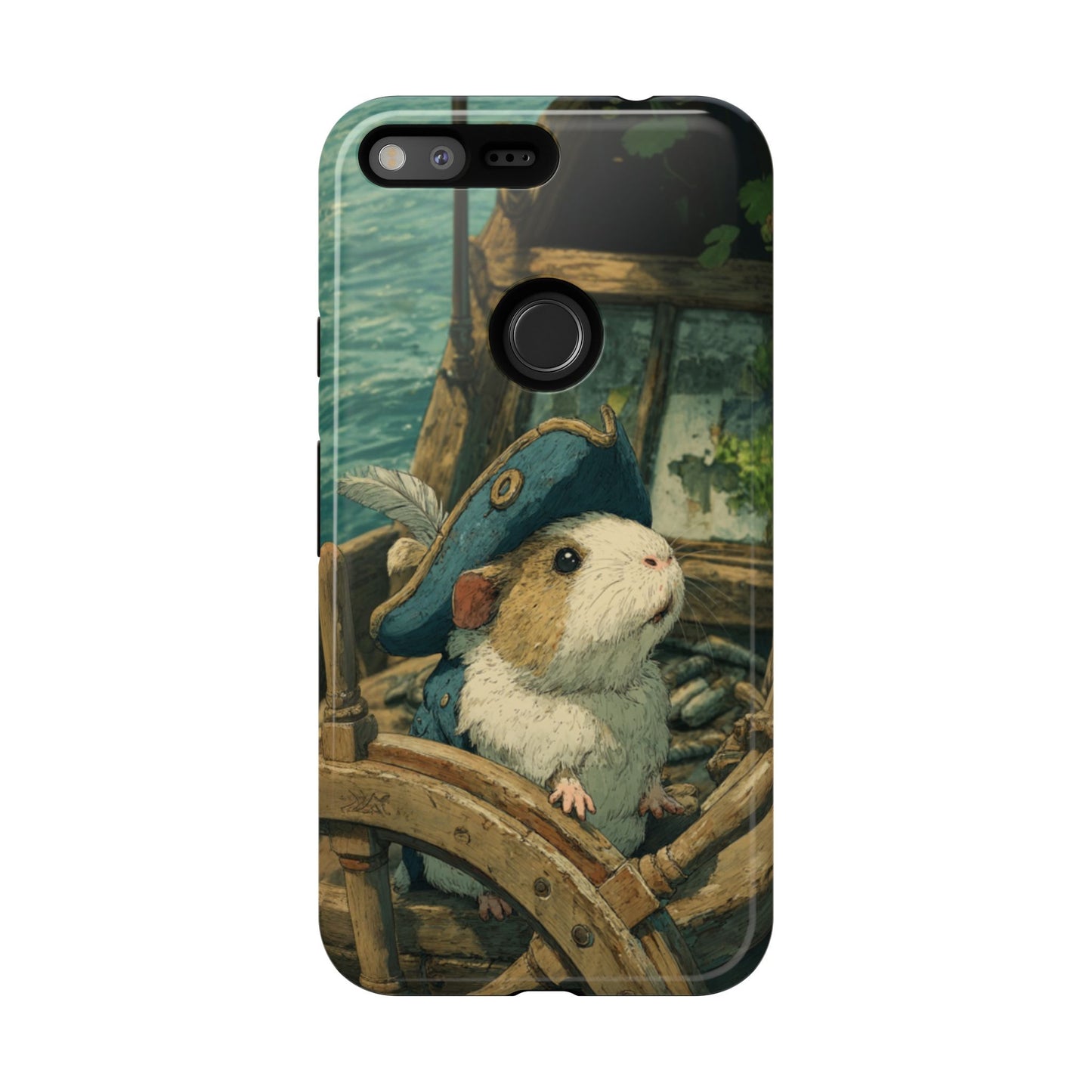Pirate Captain Guinea Pig - Tough Google Pixel Case