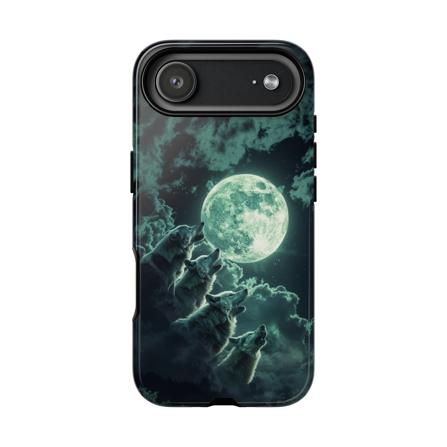 Moonlit Wolf Chorus - Tough iPhone Case