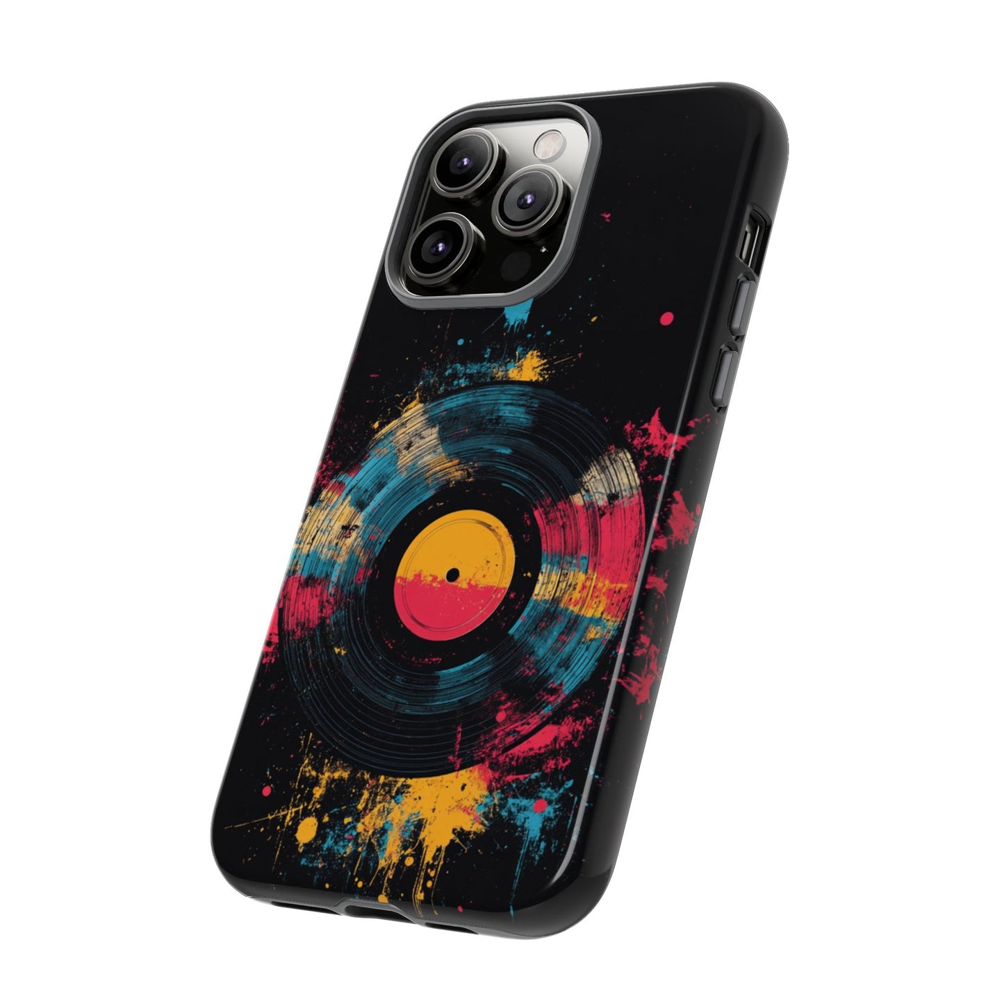 Vibrant Vinyl Record Phone Case - iPhone, Google Pixel, Samsung Galaxy