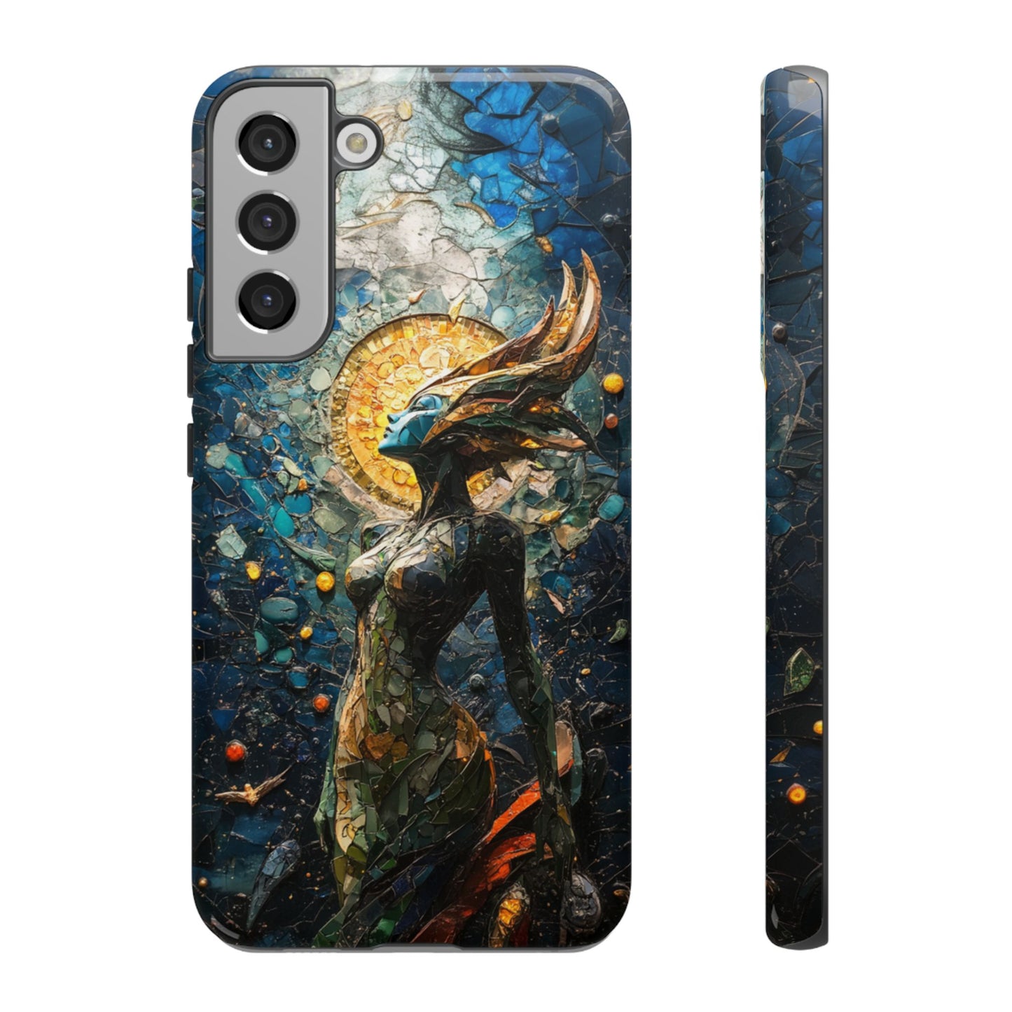 Ethereal Mosaic Goddess Phone Case - iPhone, Google Pixel, Samsung Galaxy