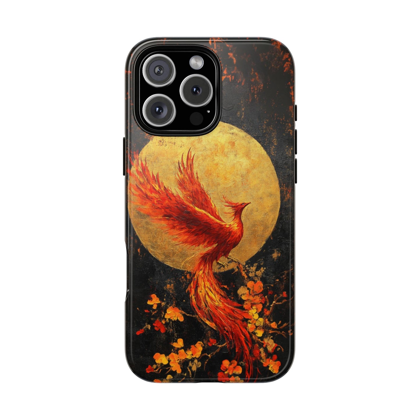 Golden Phoenix Rise – Tough iPhone Case