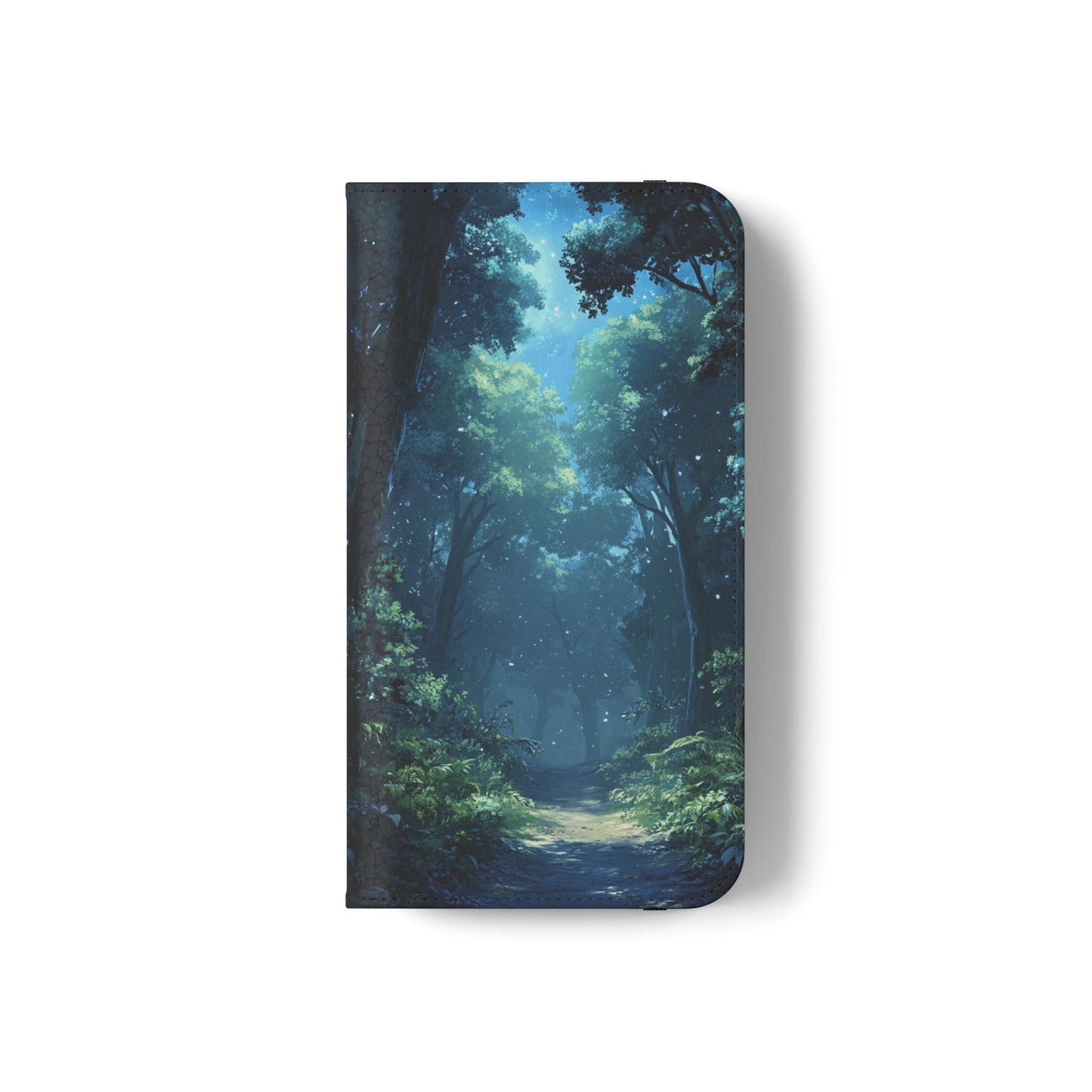 Mystical Forest Path - Wallet Flip Case