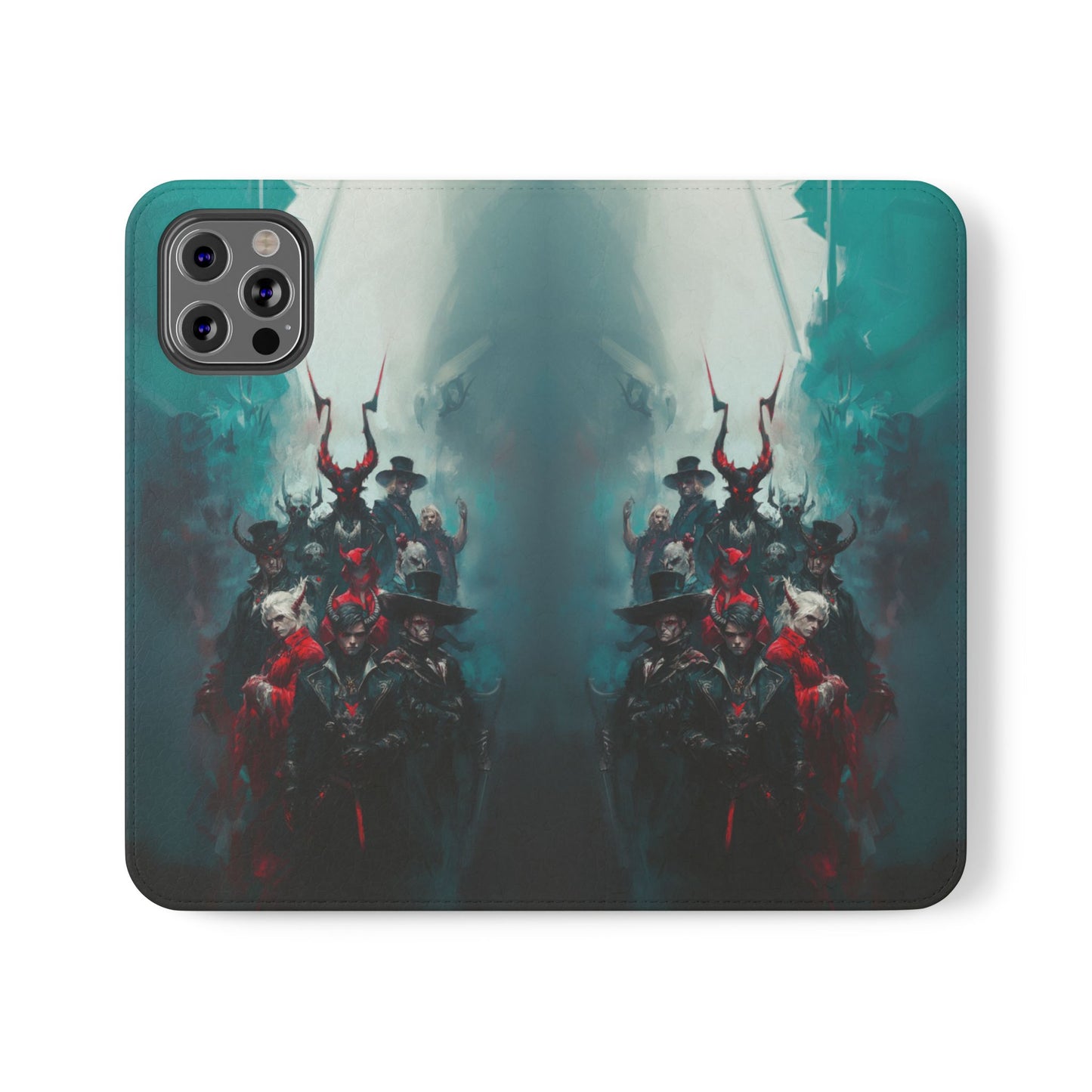Dark Fantasy Demon Hunters - Wallet Flip Case