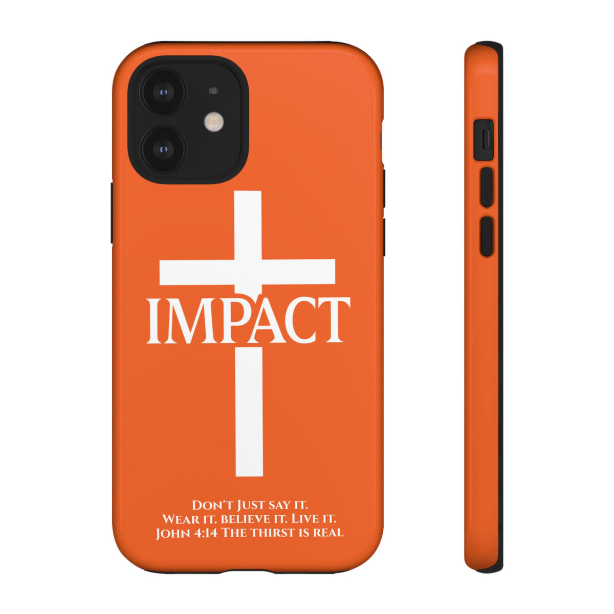 Impact Orange - Tough iPhone Case