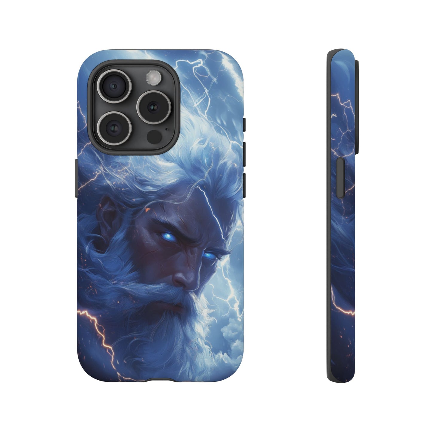 Zeus Lightning Fury Phone Case - iPhone, Google Pixel, Samsung Galaxy