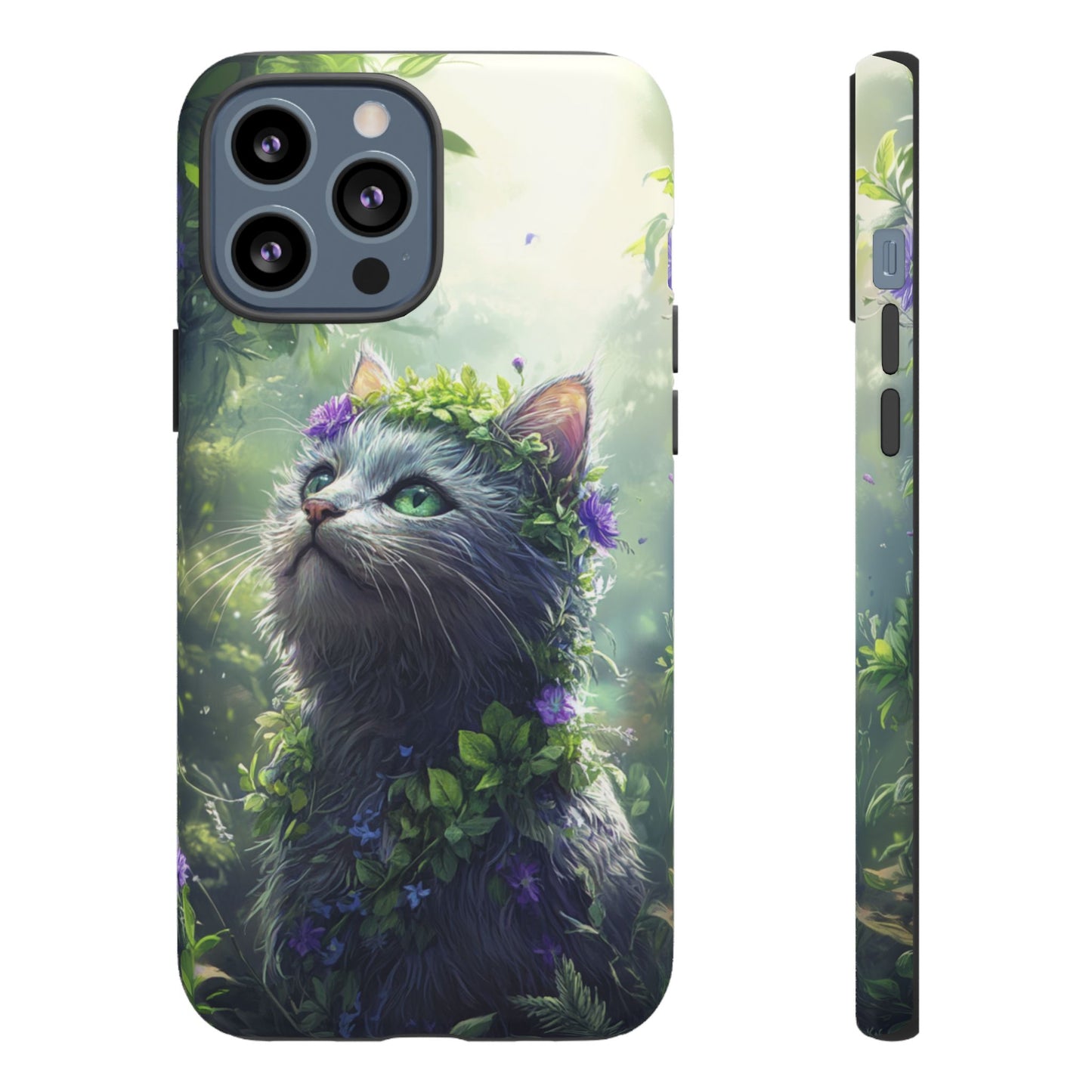 Nature’s Guardian Cat Phone Case – iPhone, Google Pixel, Samsung Galaxy