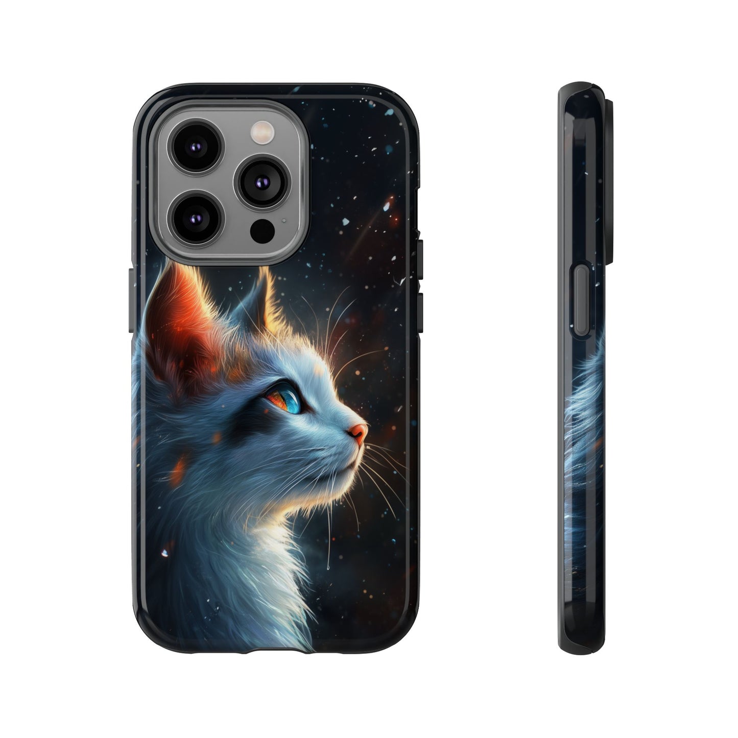 Enchanting Winter Cat Phone Case - iPhone, Google Pixel, Samsung Galaxy