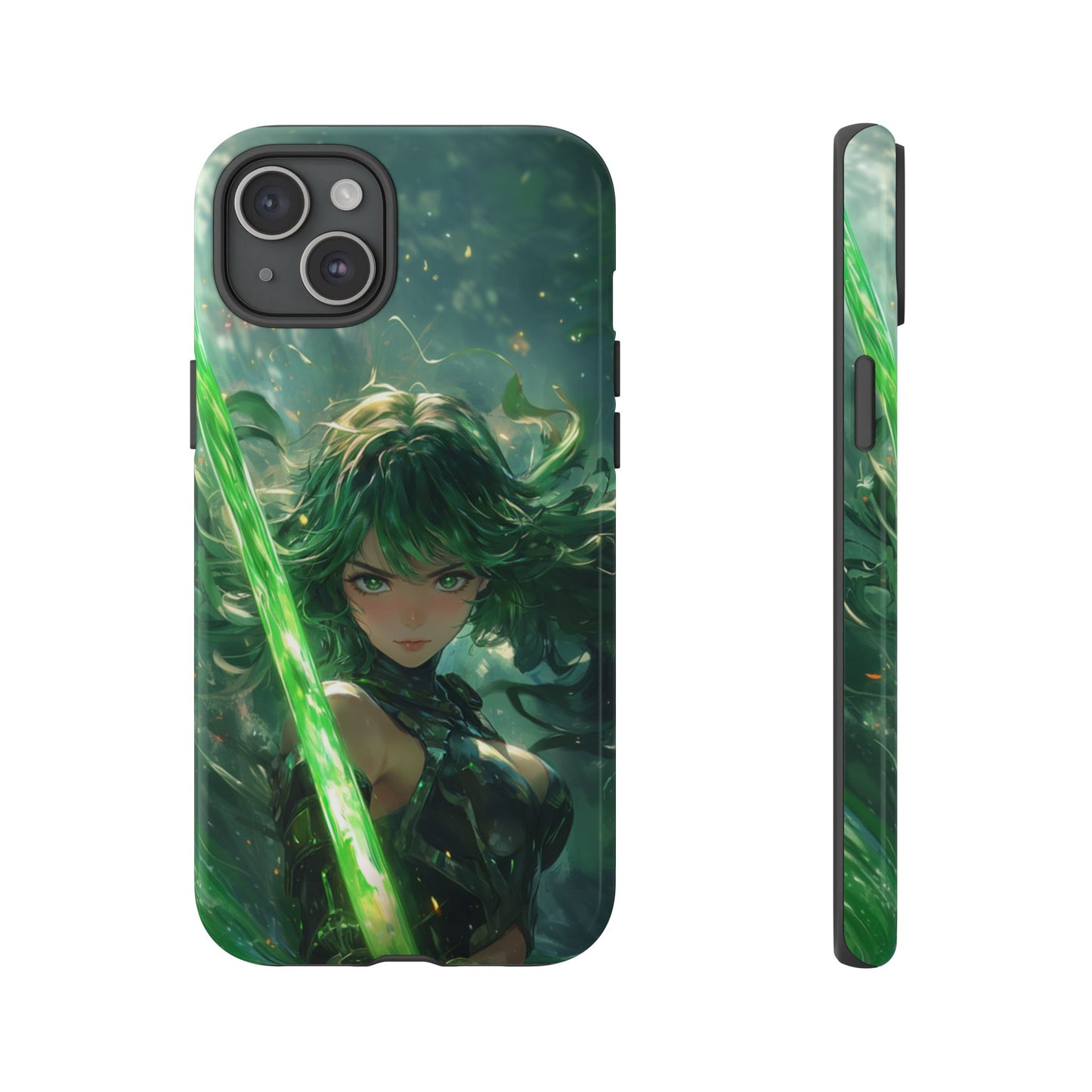 Emerald Blade Warrior – Tough iPhone Case