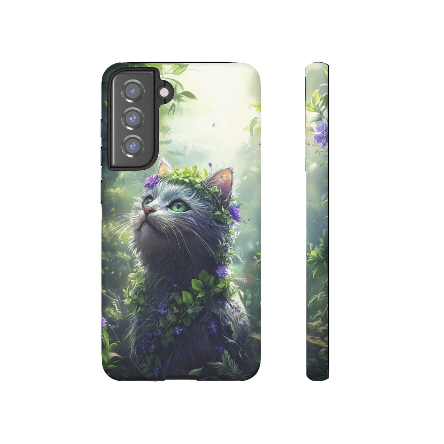 Nature’s Guardian Cat Phone Case – iPhone, Google Pixel, Samsung Galaxy