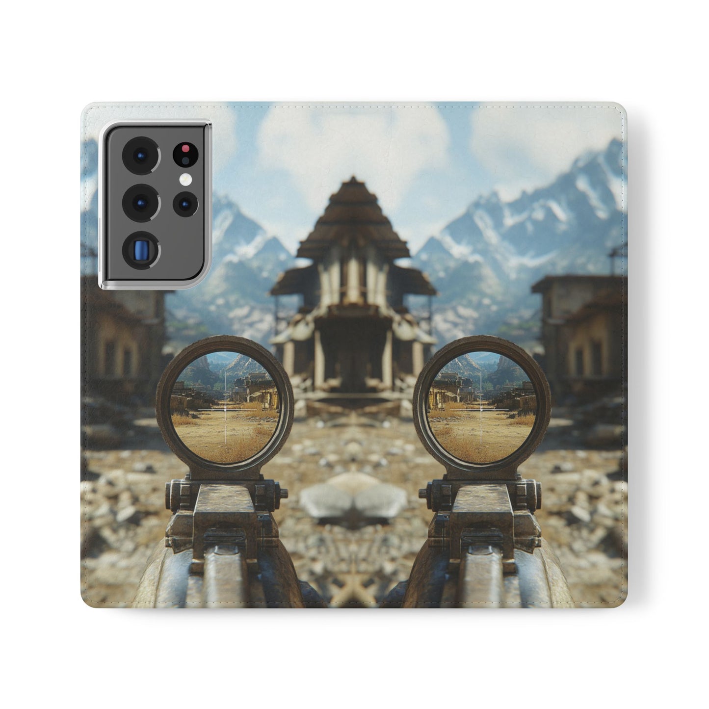 Desert Sniper Focus - Wallet Flip Case