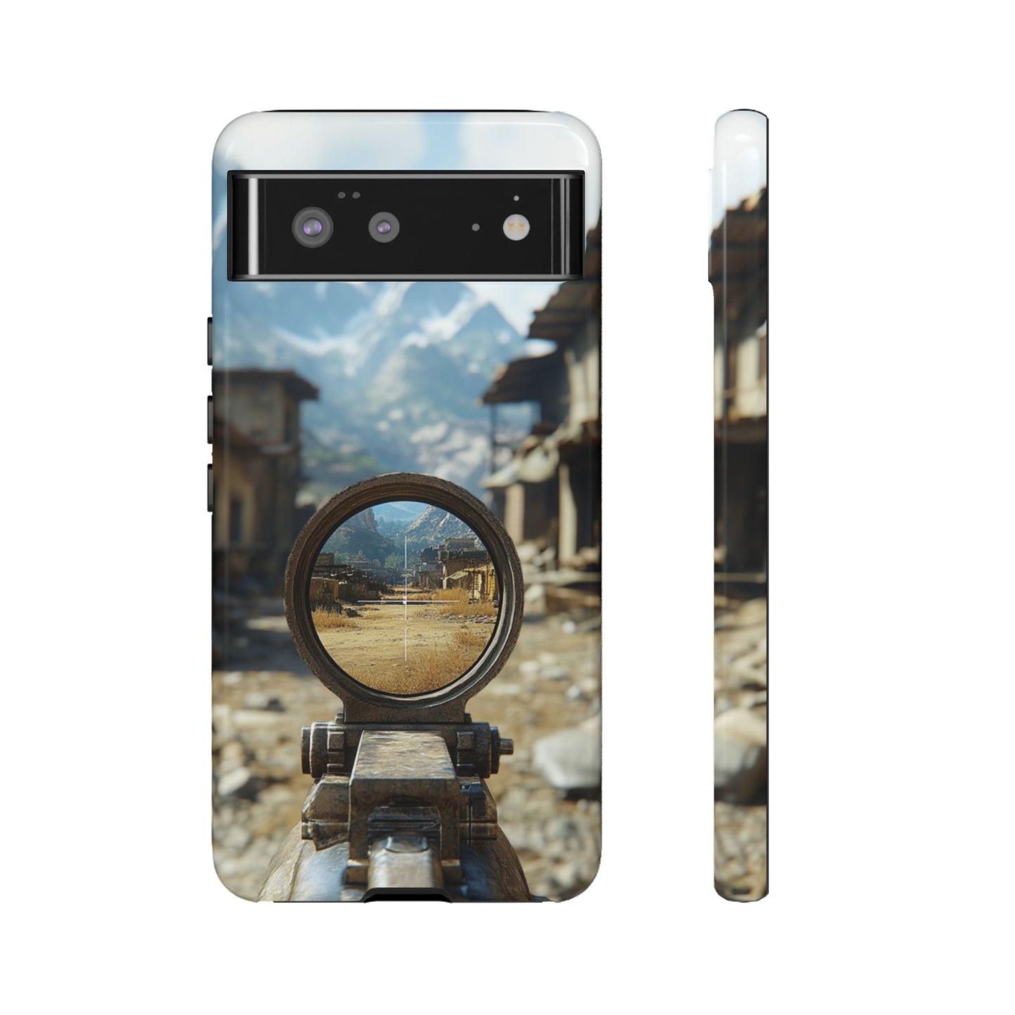 Desert Sniper Focus - Tough Google Pixel Case