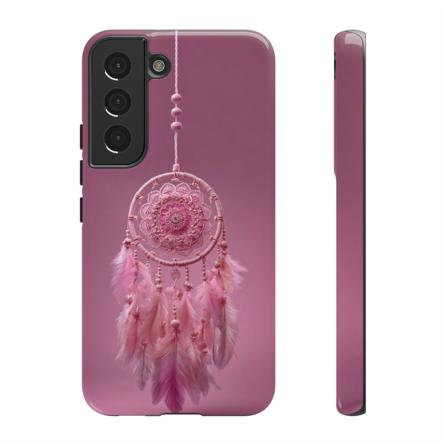 Pink Lace Dreamcatcher - Tough Samsung Galaxy Case