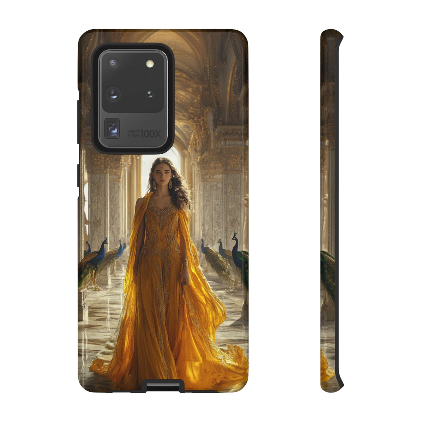 Hera Golden Palace Peacock Goddess - Tough Samsung Galaxy Case
