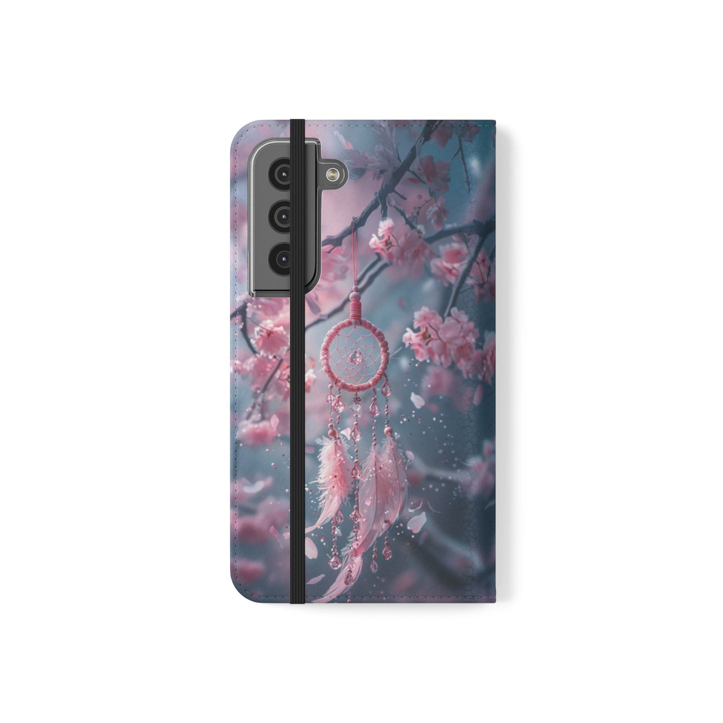Cherry Blossom Dreamcatcher - Wallet Flip Case