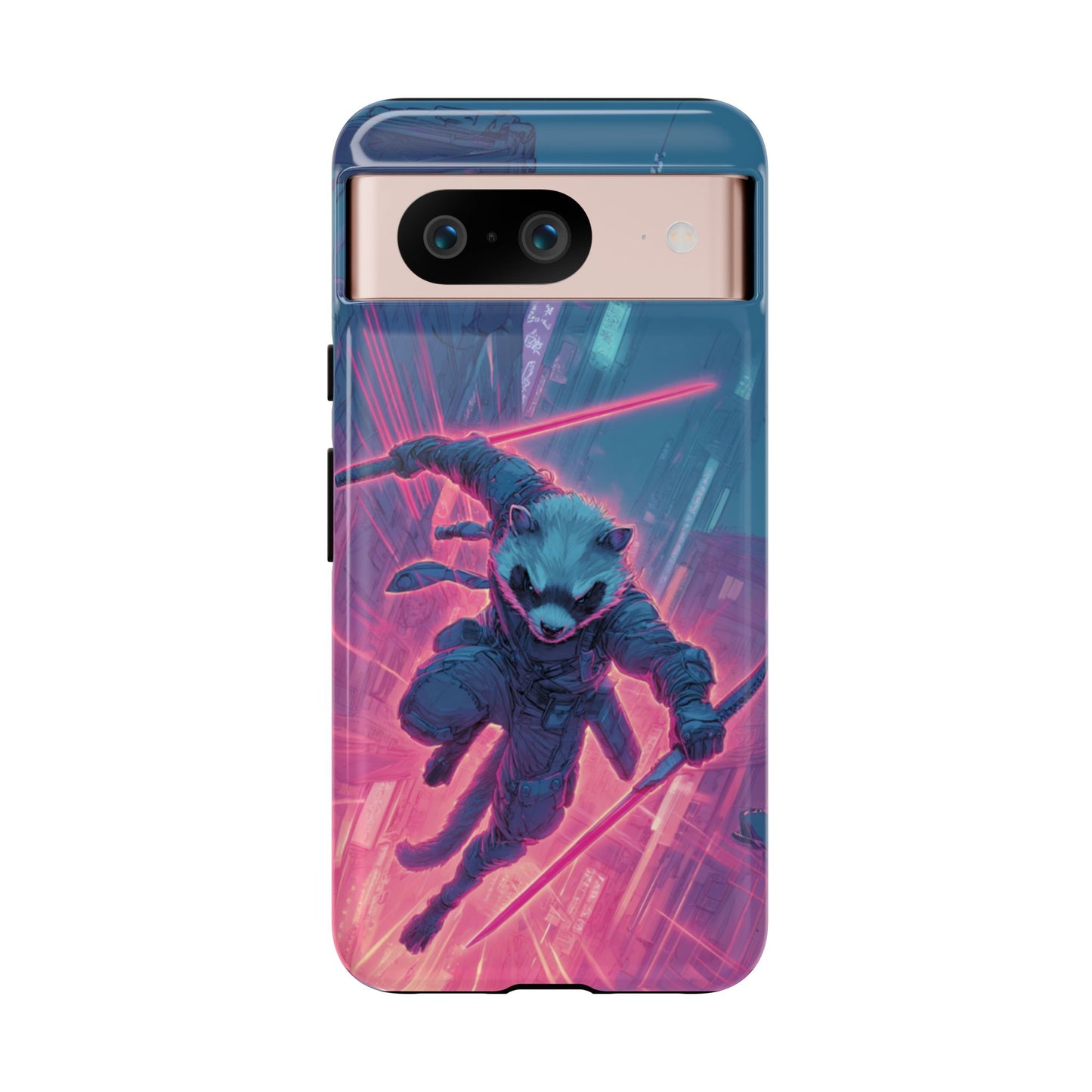 Cyberpunk Ferret - Tough Google Pixel Case